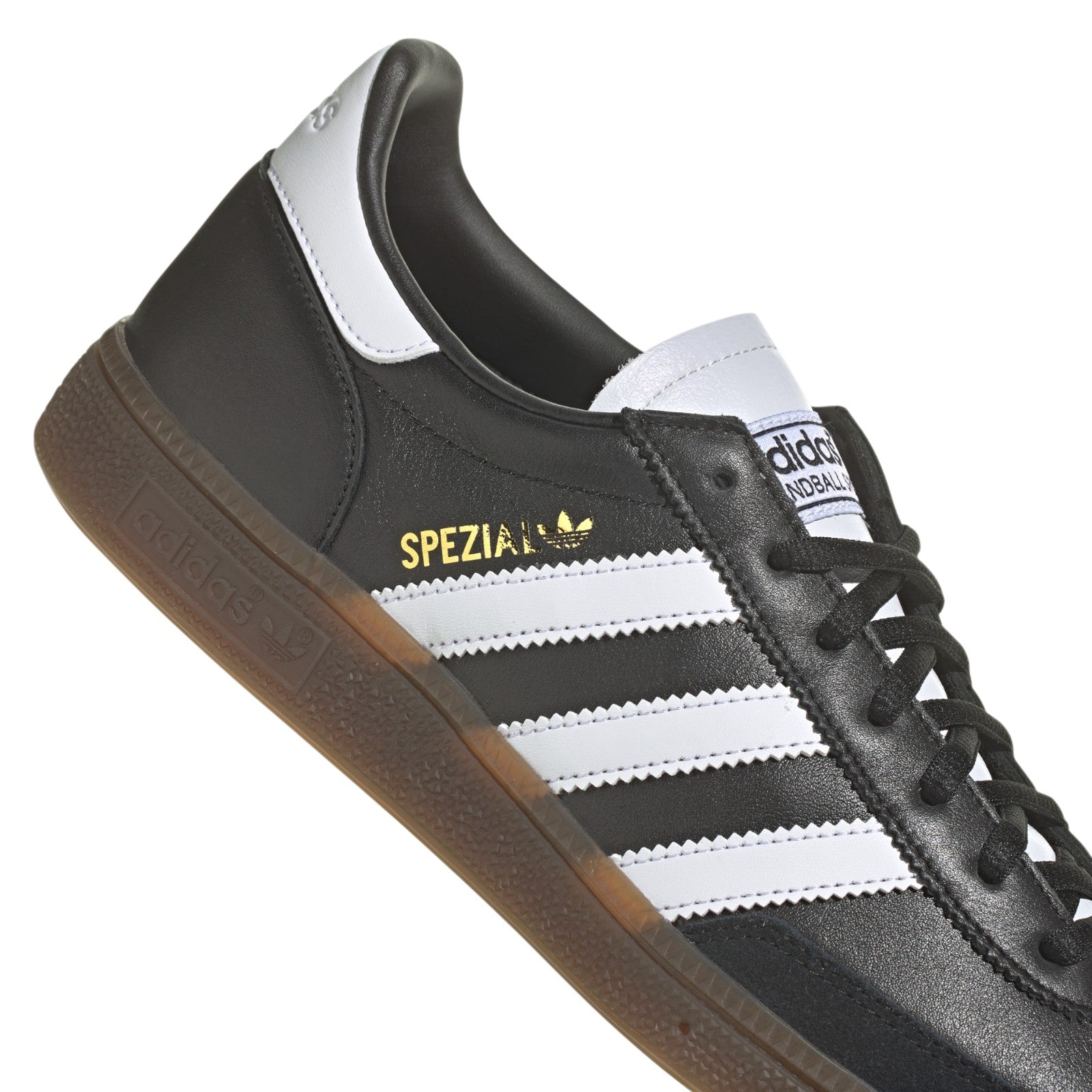 adidas Handball Leather Spezial Shoes - Core Black / Cloud White