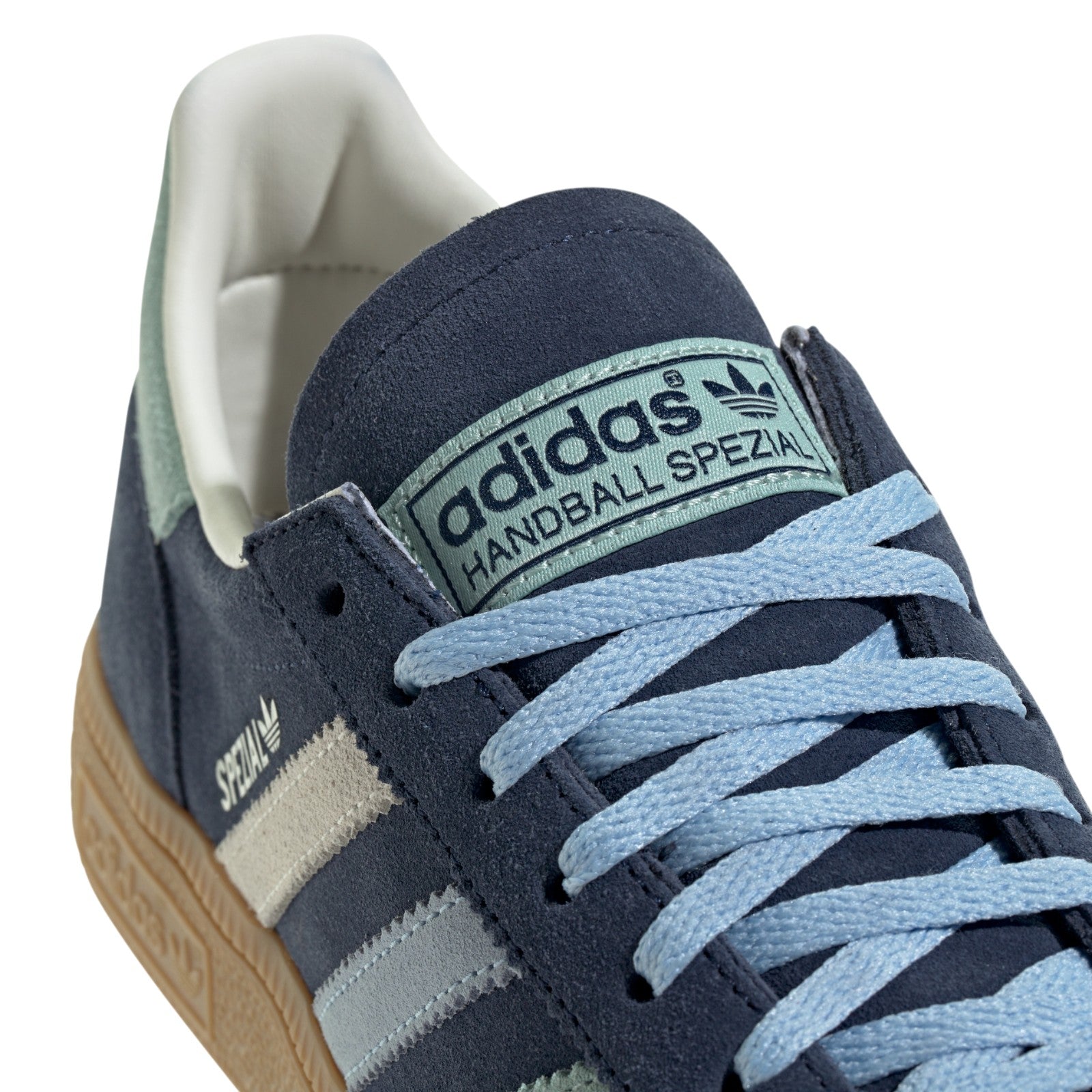 adidas Originals Womens Handball Spezial Shoes - Night Indigo / Hazy Green / Clear Sky