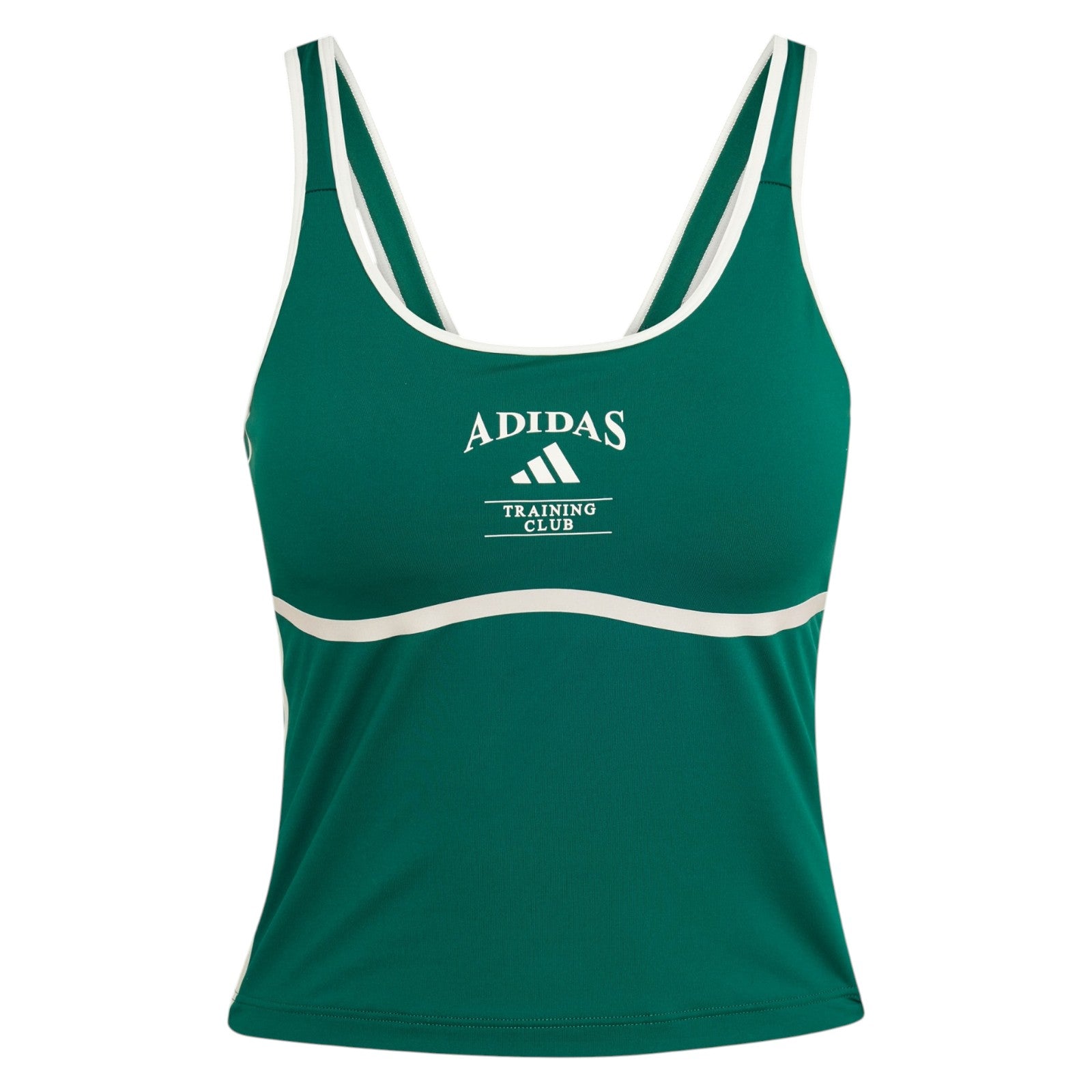 adidas Women's Heritage Tank Top with Low-Support Bra - Green
