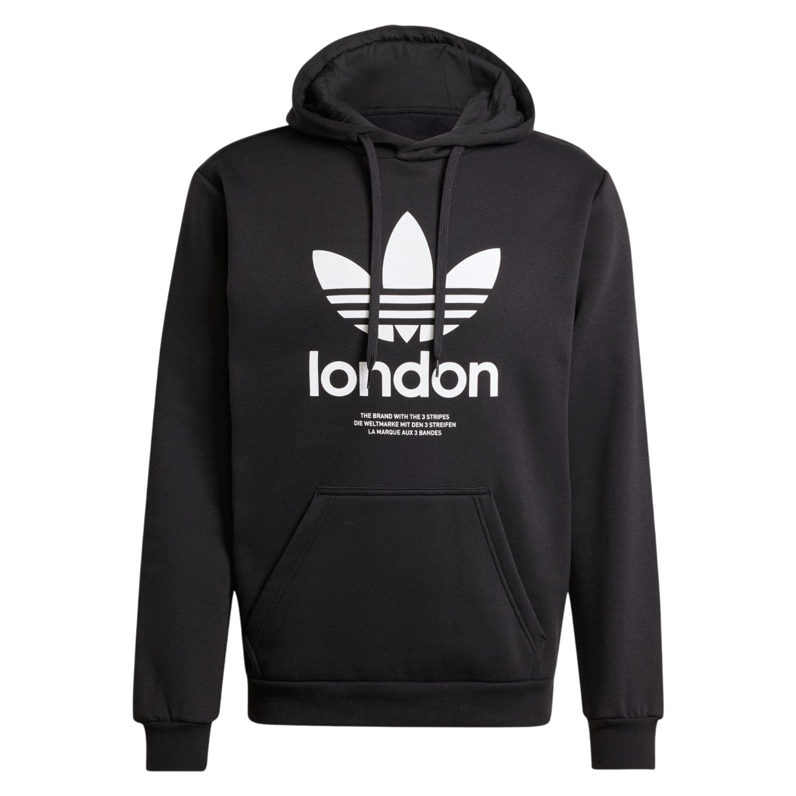 adidas Originals Iconic London Trefoil Hoodie - Black