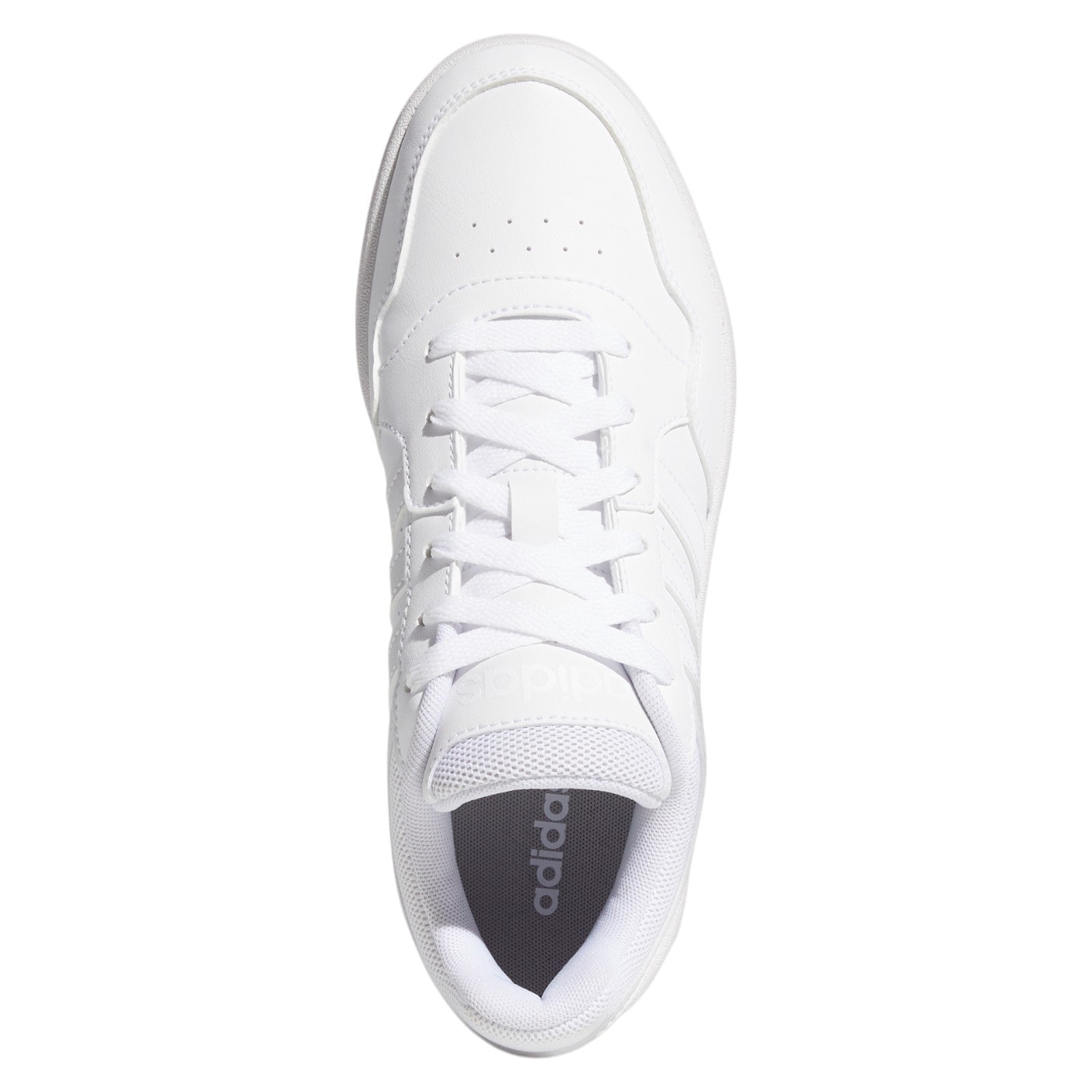 adidas Womens Hoops 3.0 Low Classic Shoes - Cloud White