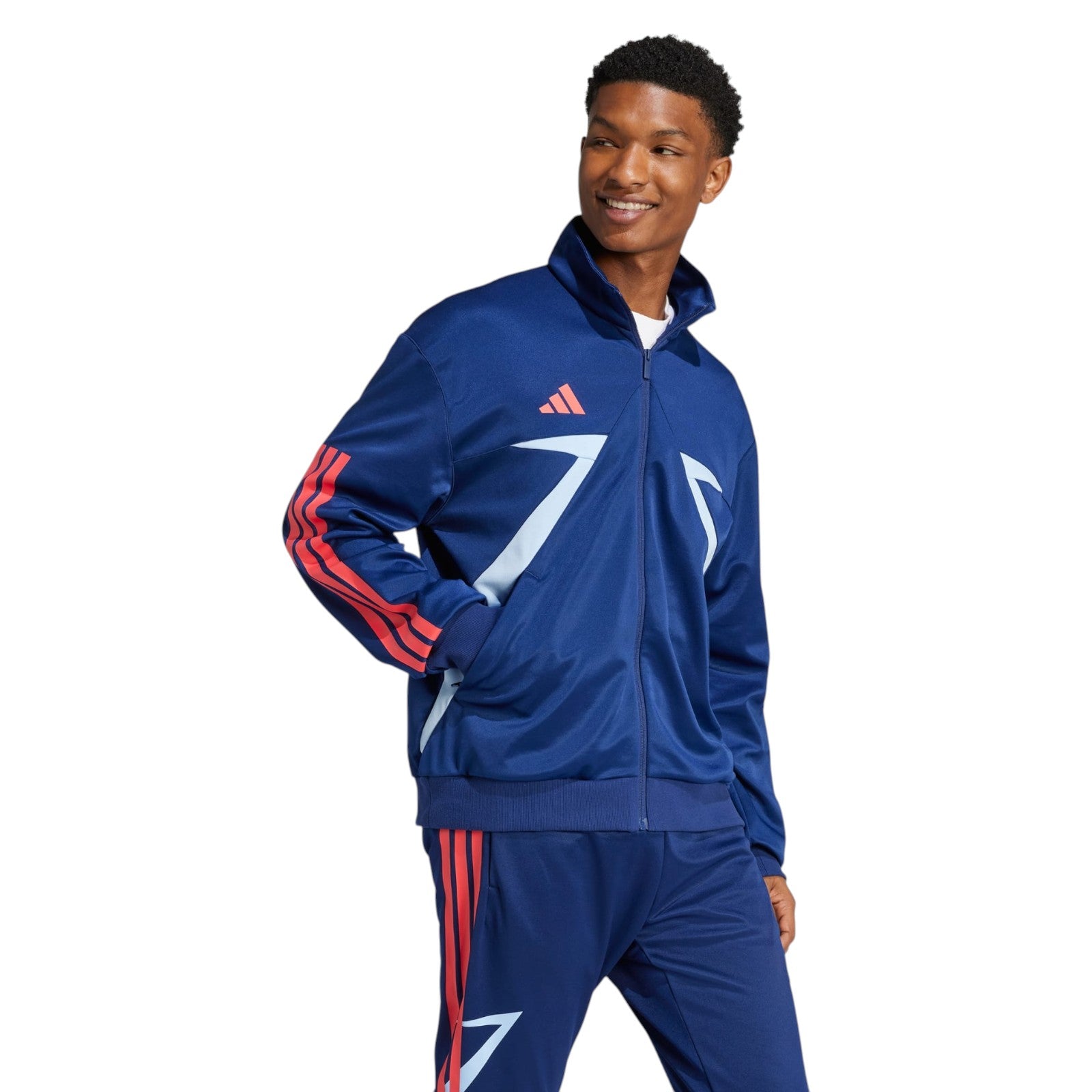 adidas Men's House of Tiro Nations Pack Track Top - Navy
