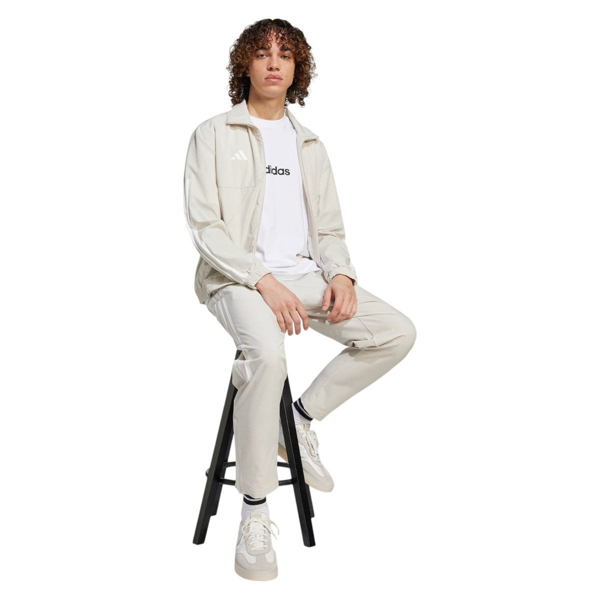 adidas Men's House of Tiro Woven Track Top - Grey