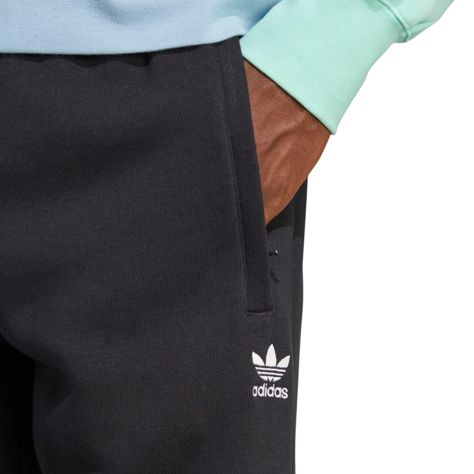 adidas Originals Men's Trefoil Essentials Pants - Black