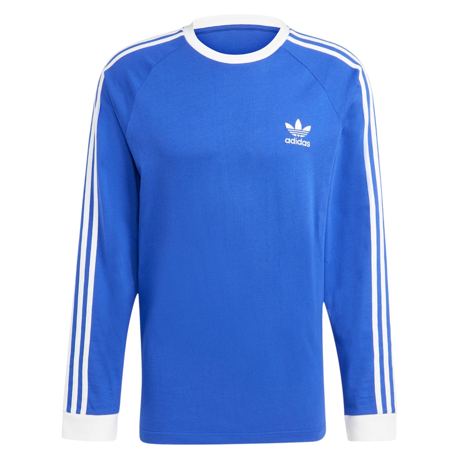 adidas Originals Men's Adicolor Classics 3-Stripes Long Sleeve Tee - Blue