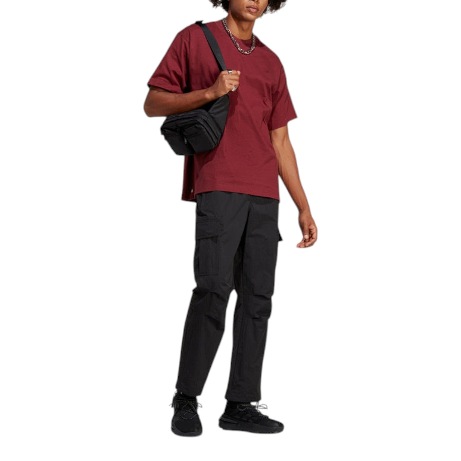 adidas Originals Men's Premium Essentials Cargo Pants - Black