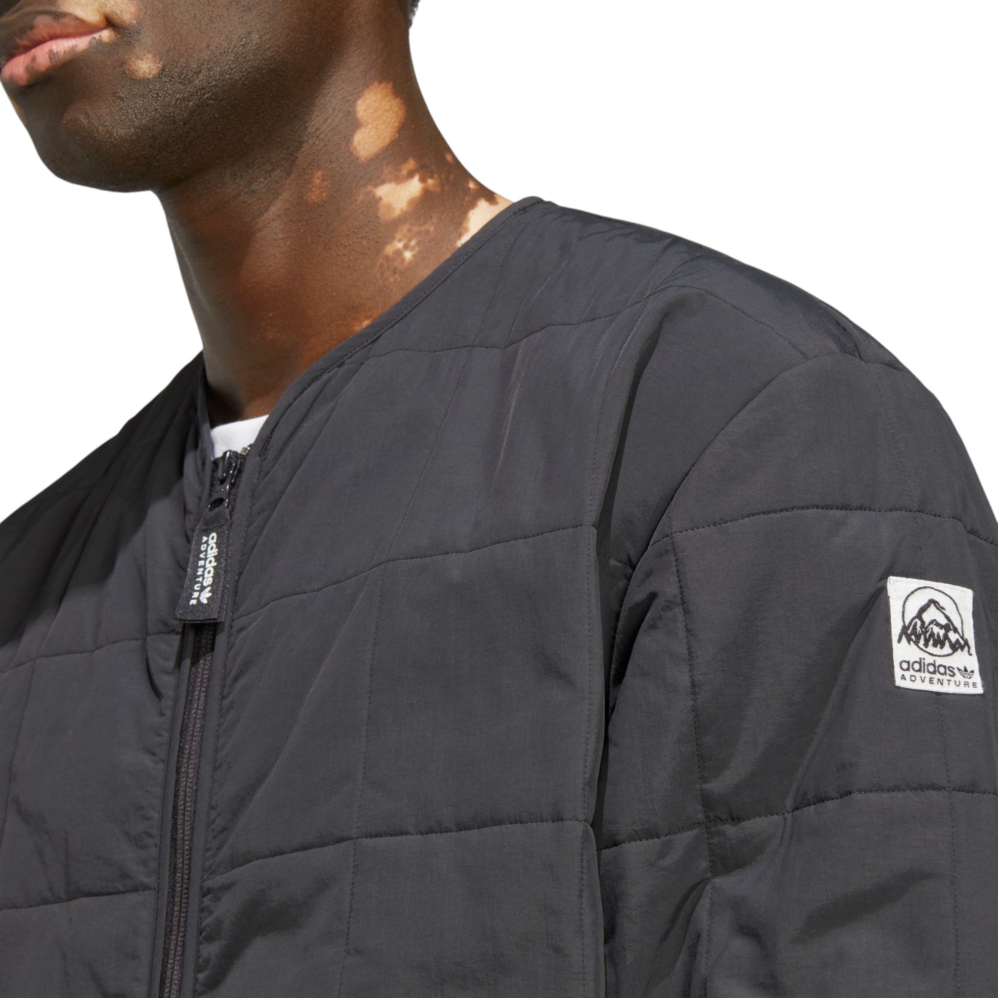 adidas Originals ADV FC Quilited Liner Jacket - Black