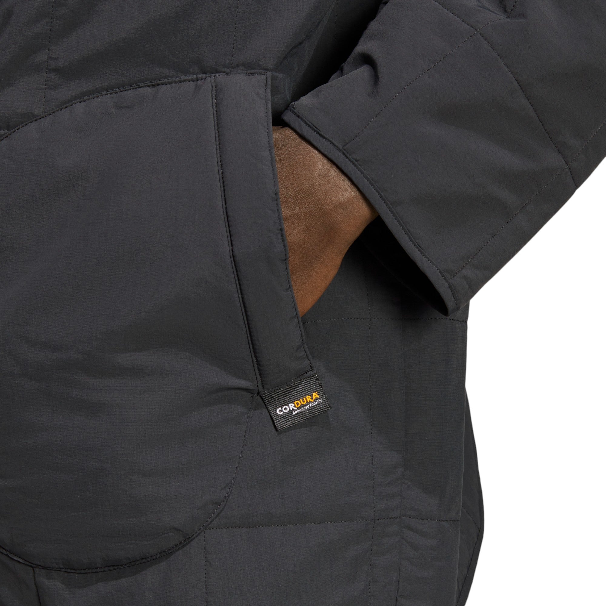 adidas Originals ADV FC Quilited Liner Jacket - Black