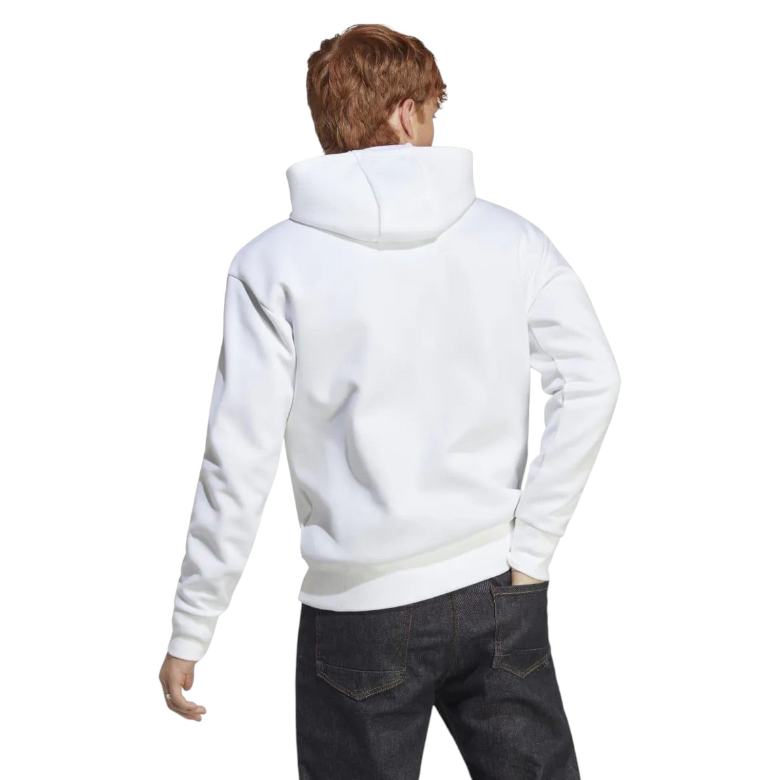adidas Men's Future Icons Badge of Sport Hoodie - White