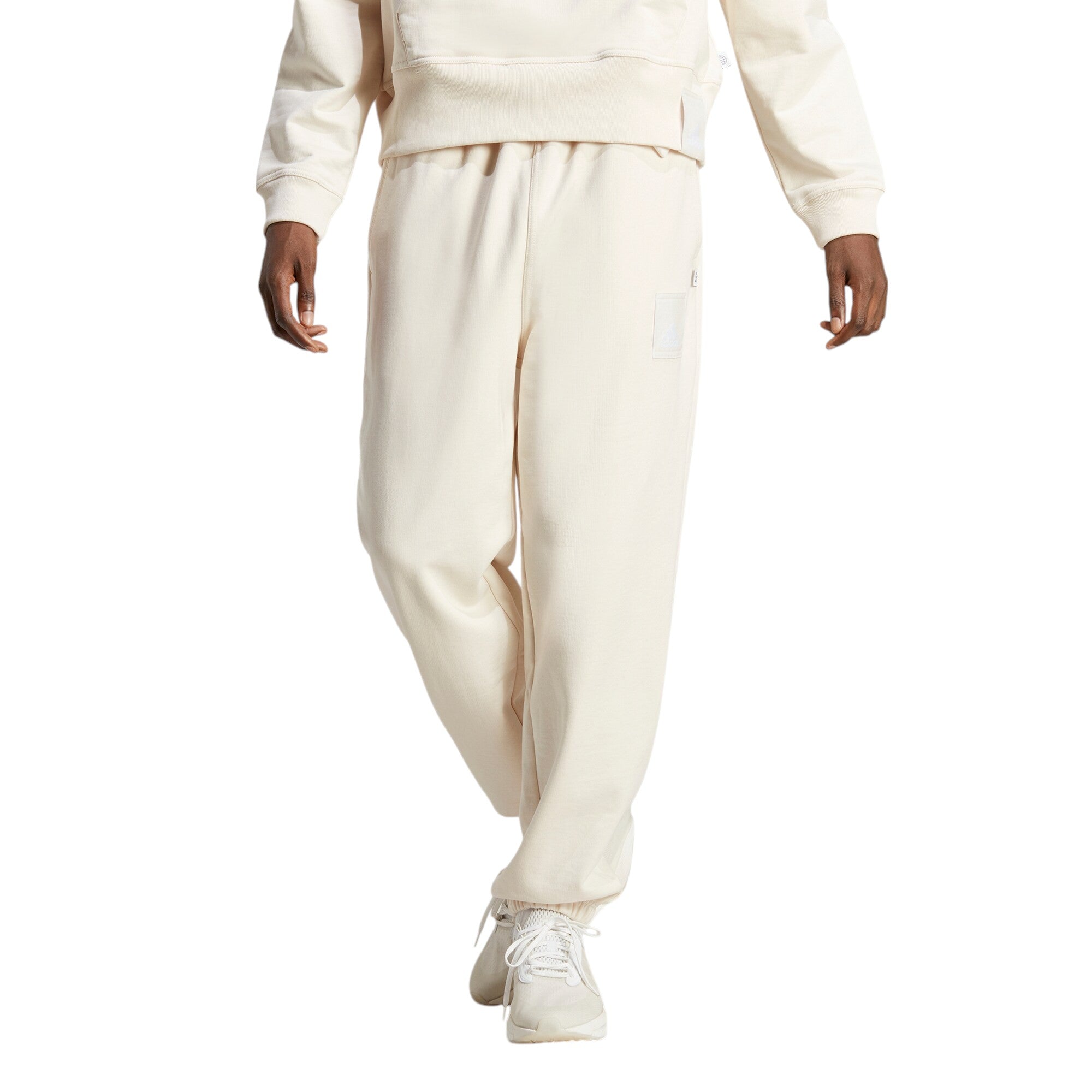 adidas Lounge Heavy French Terry Pant Non Dyed - White