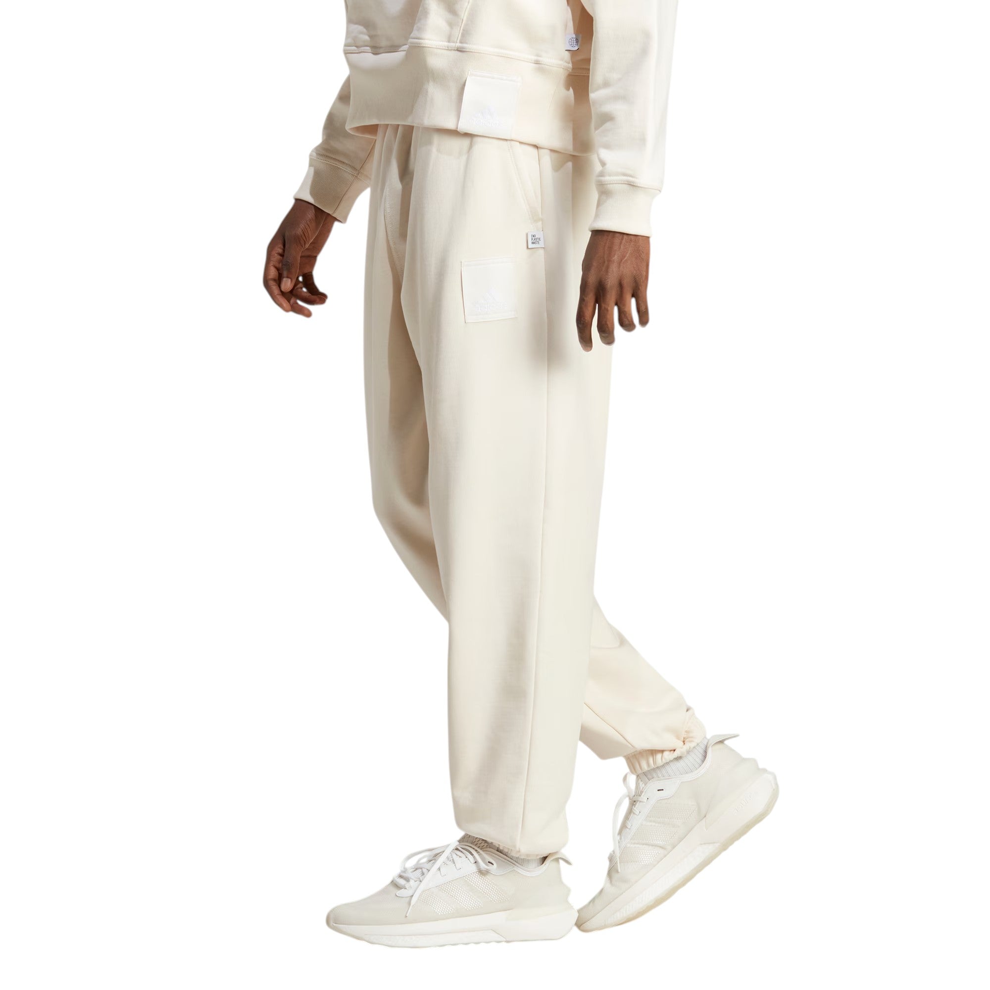 adidas Lounge Heavy French Terry Pant Non Dyed - White