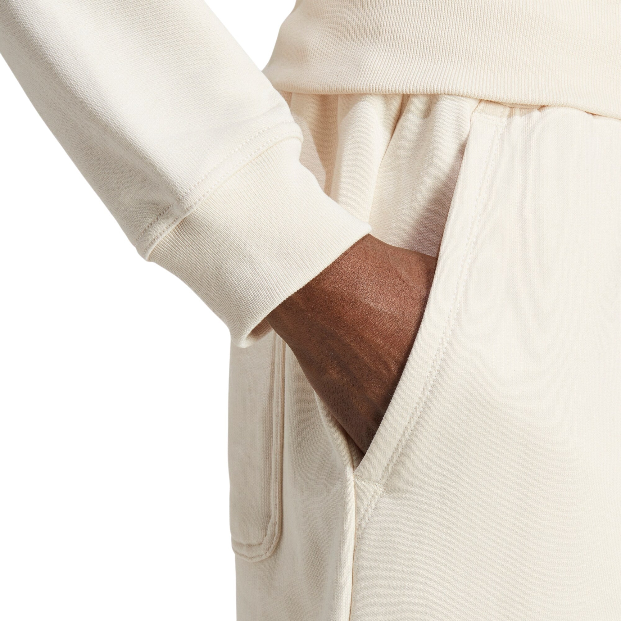 adidas Lounge Heavy French Terry Pant Non Dyed - White