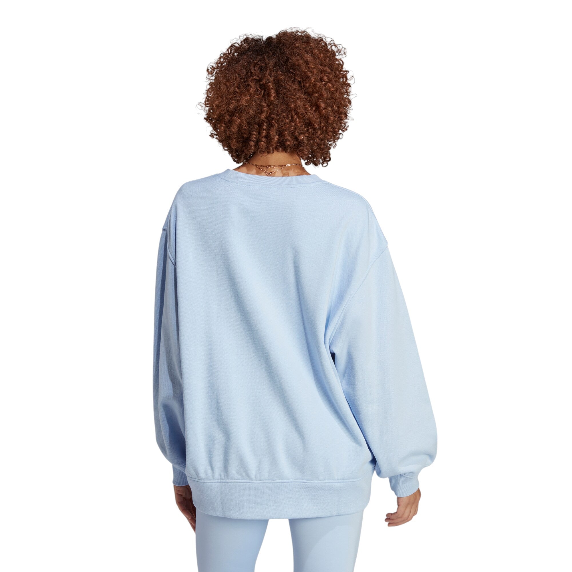 adidas Originals Womens Essentials Oversized Sweatshirt - Blue
