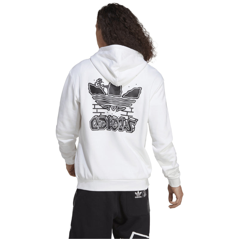 Adidas graffiti hoodie hotsell