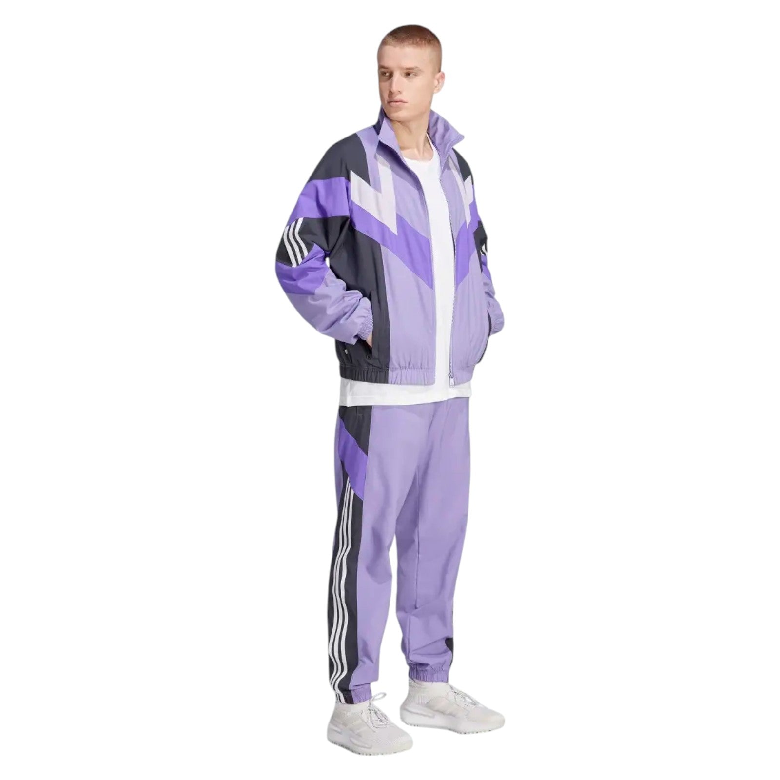 adidas Originals Men's Rekive Woven Track Pants - Purple