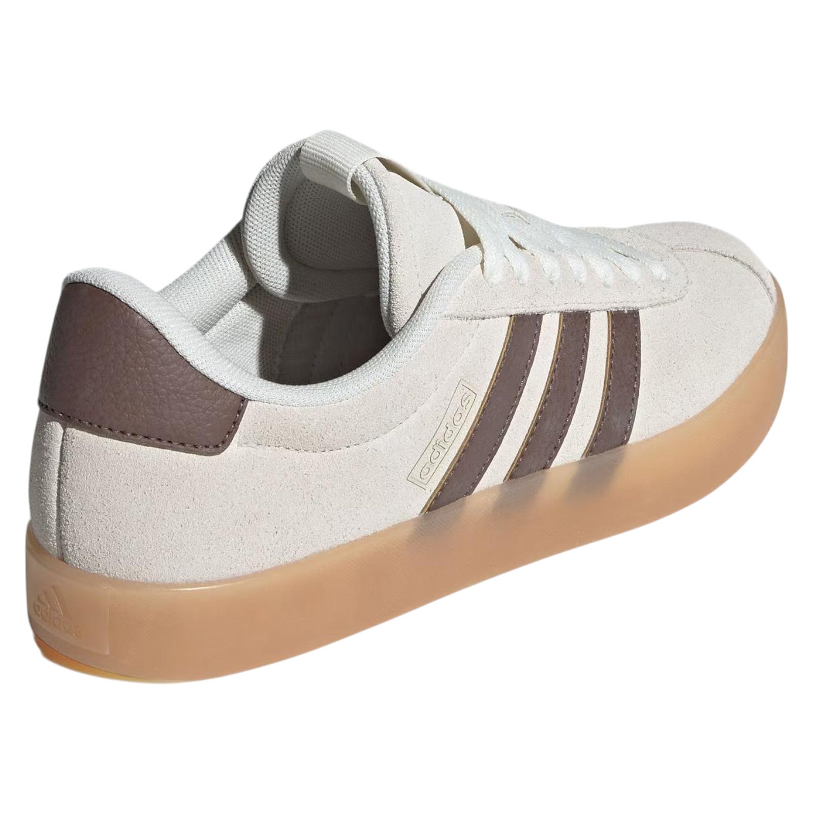 adidas Women's VL Court 3.0 Trainers - White / Beige / Gum