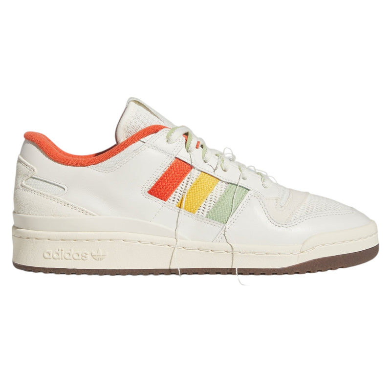 adidas Originals Forum 84 Low CL Shoes - Off White, Orange & Gum