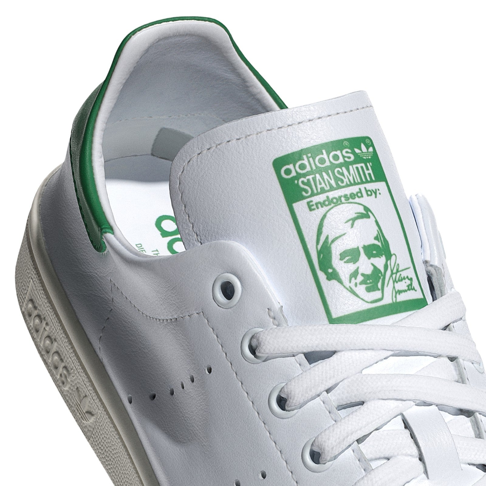 adidas Originals Stan Smith Decon Shoes - Cloud White / Green