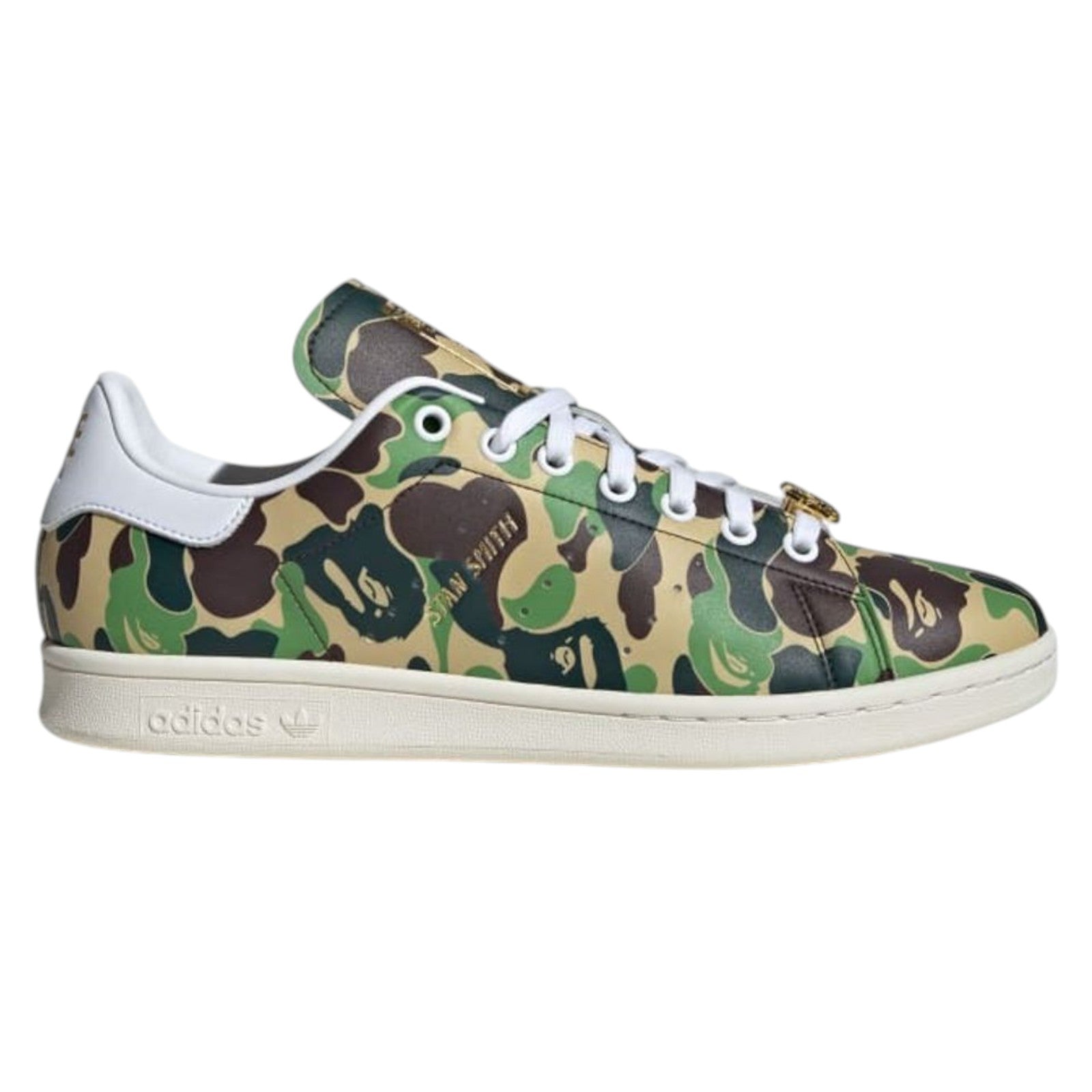 adidas Originals x Bape Stan Smith ABC Shoes - Camo / Green