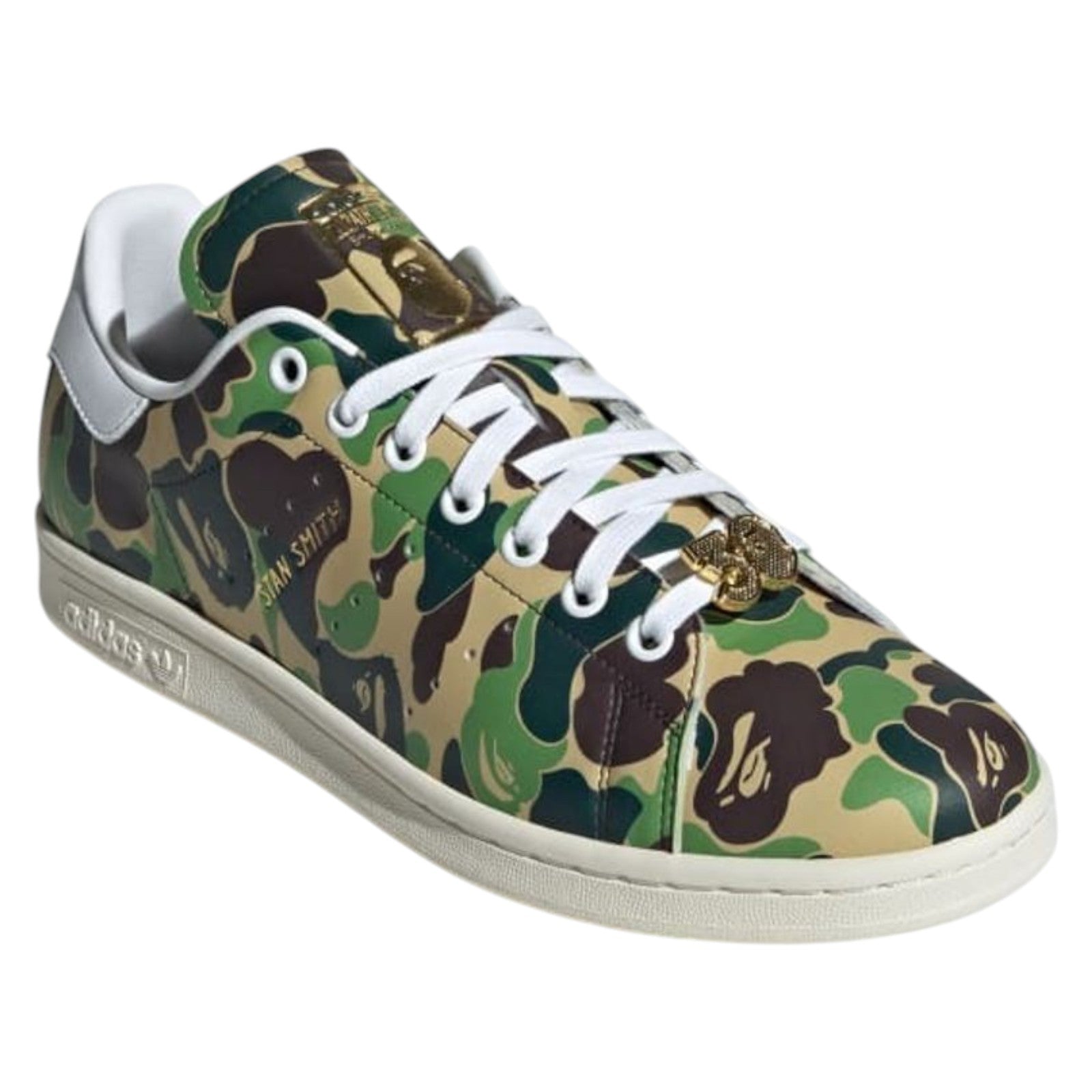 adidas Originals x Bape Stan Smith ABC Shoes - Camo / Green