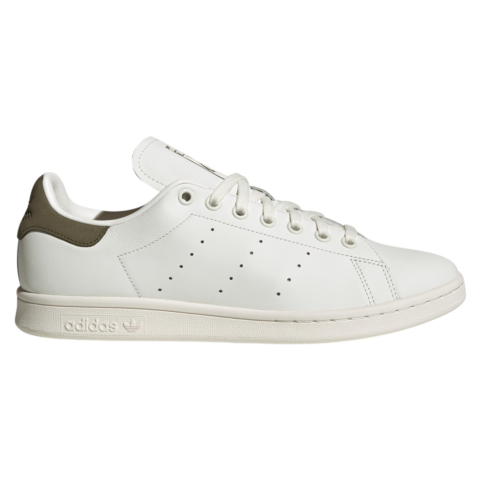 adidas Originals Stan Smith Shoes - Core White / Olive Strata