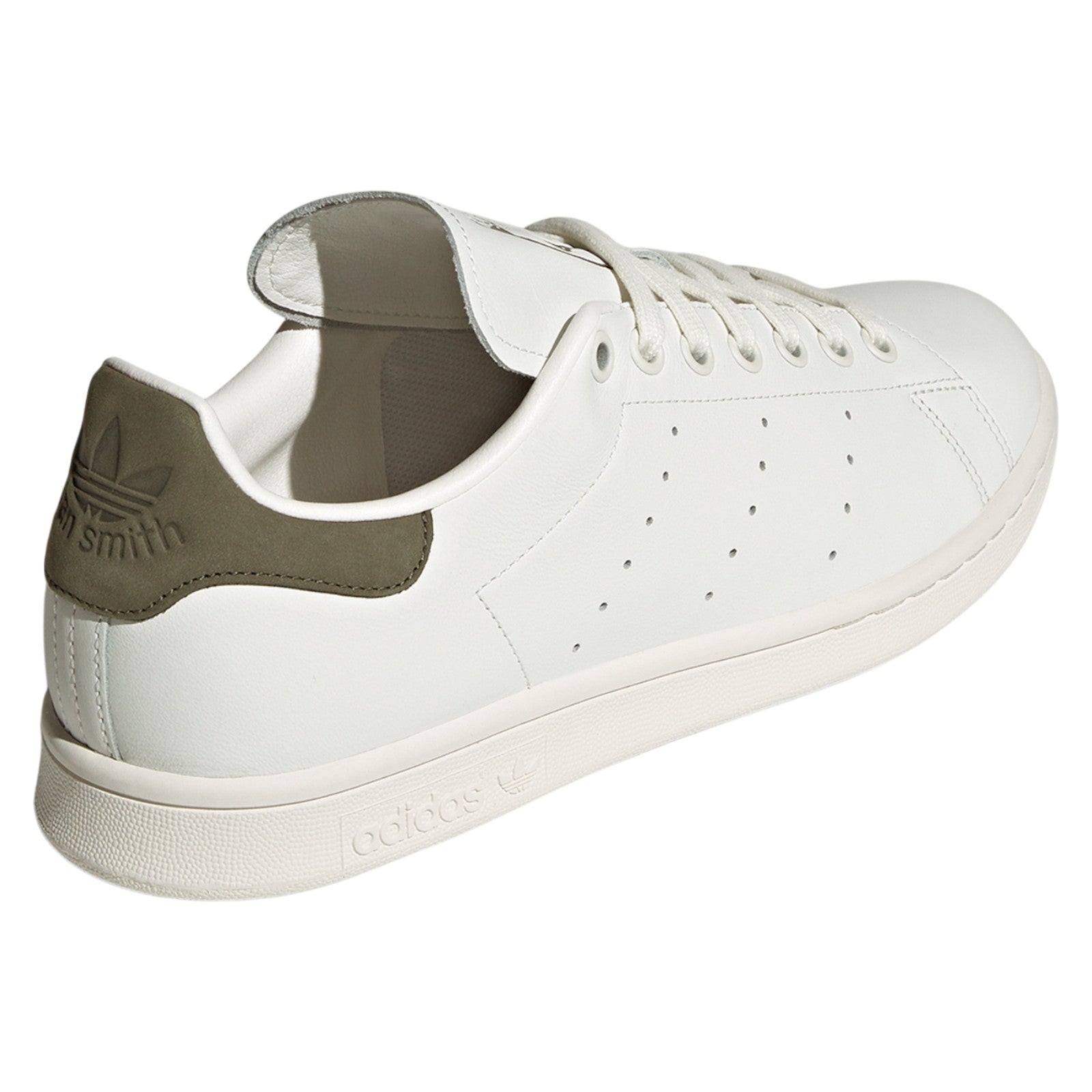 adidas Originals Stan Smith Shoes - Core White / Olive Strata