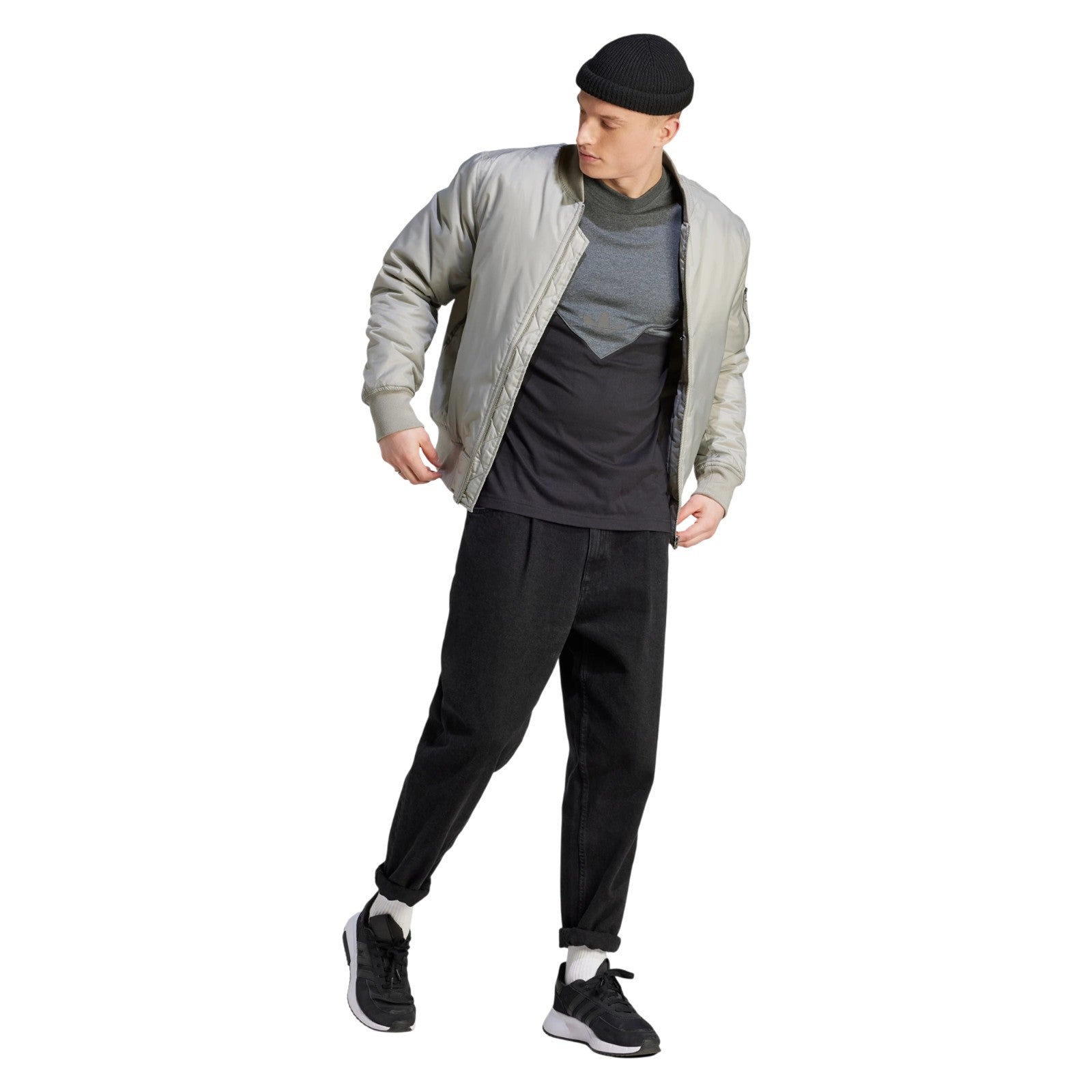 adidas Originals Adicolor Seasonal Reflective T-Shirt - Grey