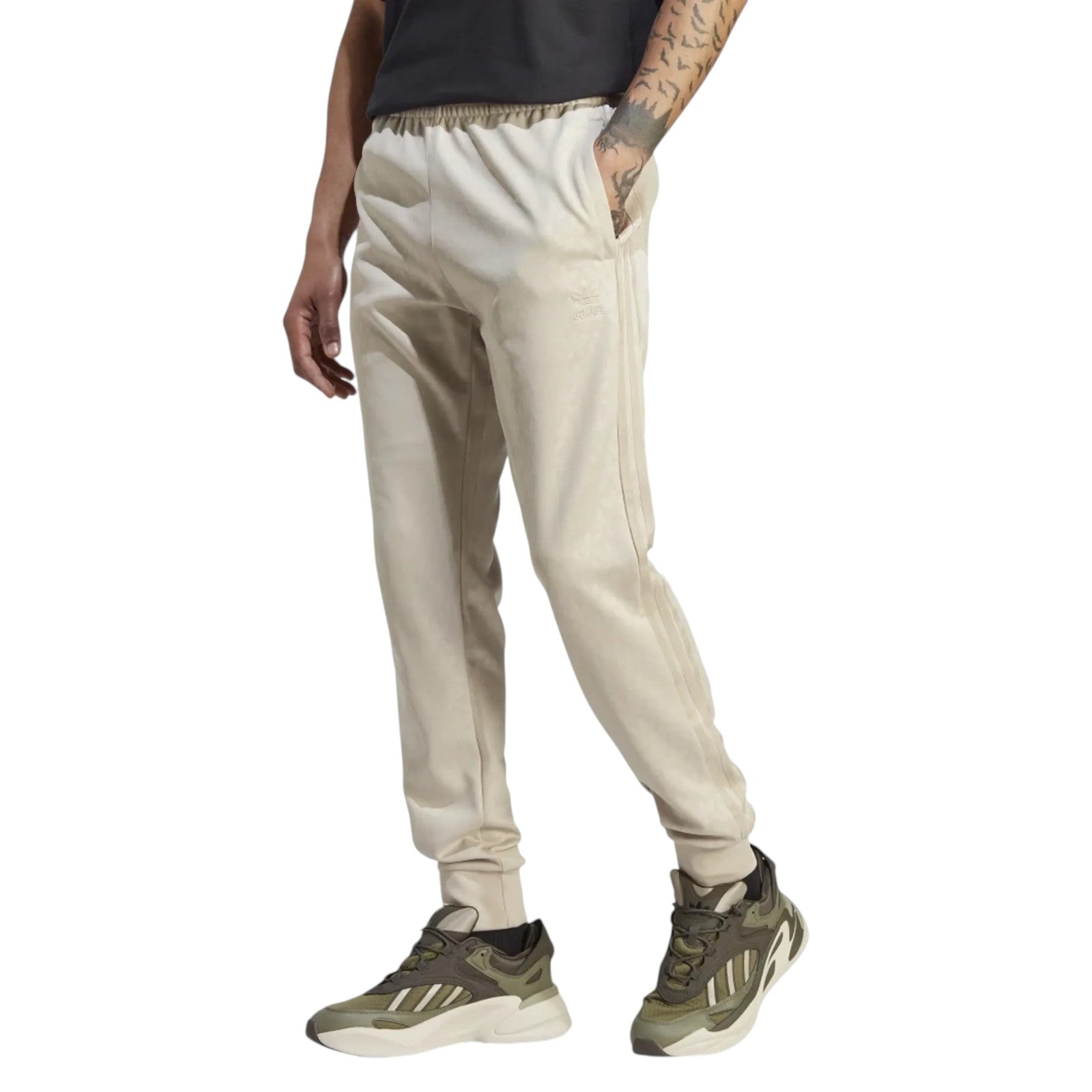 adidas Originals Graphics Monogram SST Superstar Track Pants - Beige