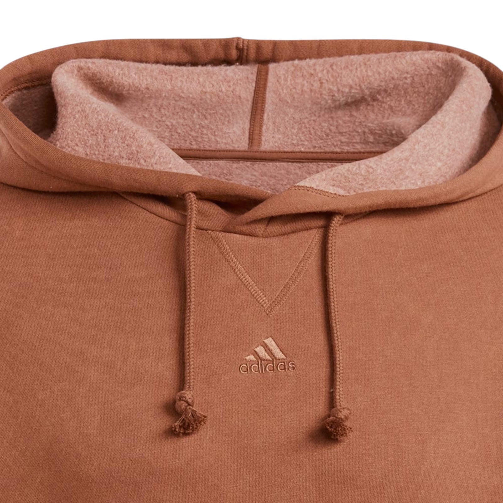 adidas ALL SZN Garment-Wash Hoodie - Brown
