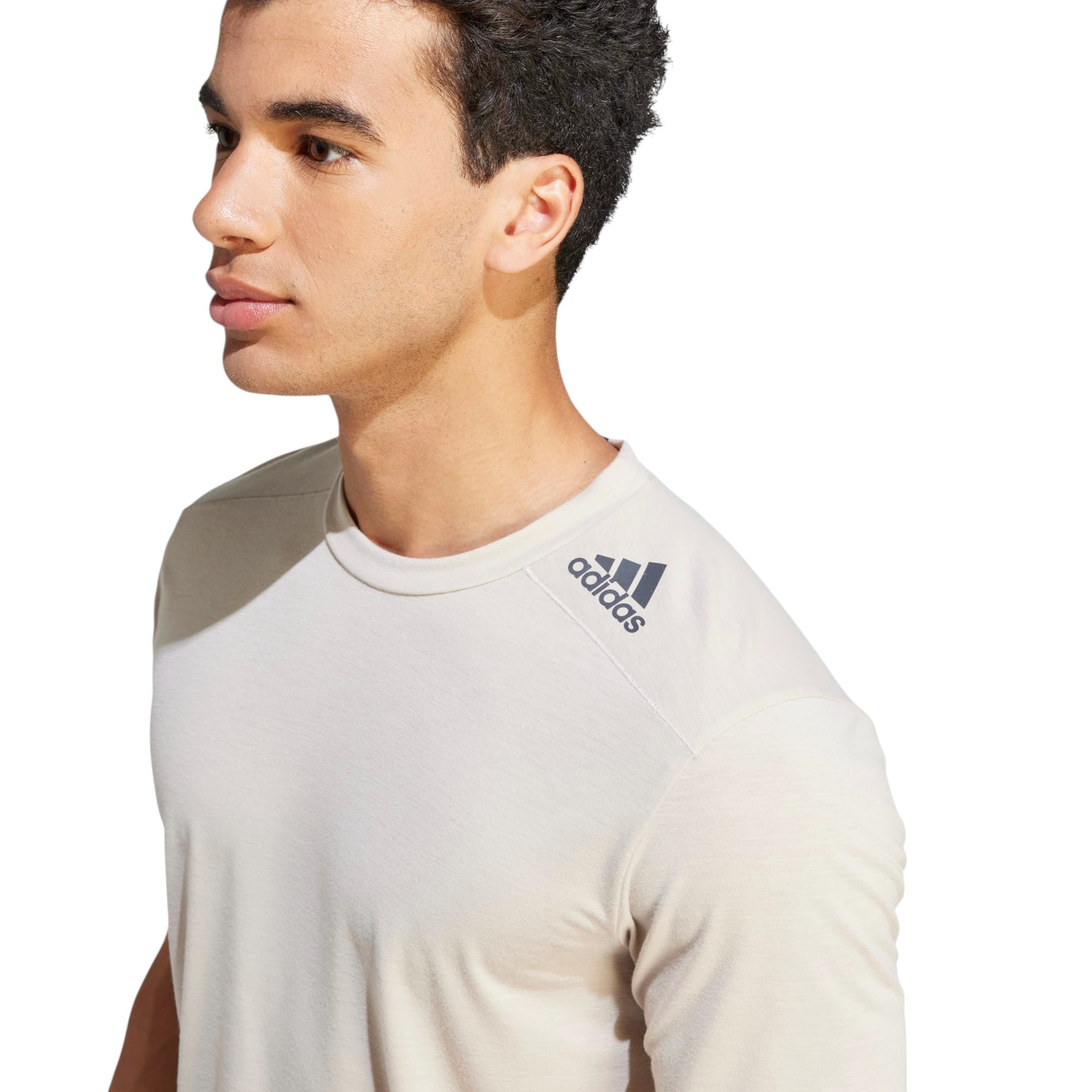 adidas Designed for Training Workout Tee - Beige