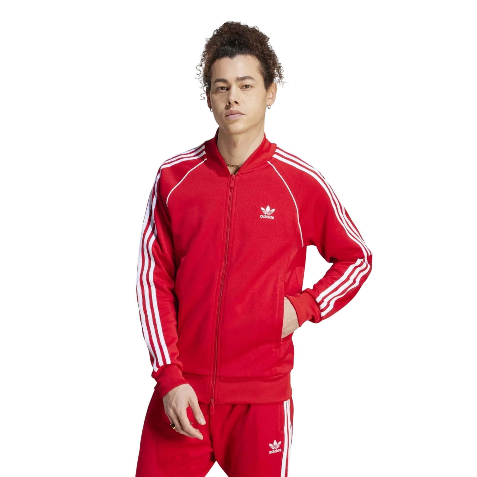 adidas Originals Adicolor Classics SST Superstar Track Jacket - Better Scarlet