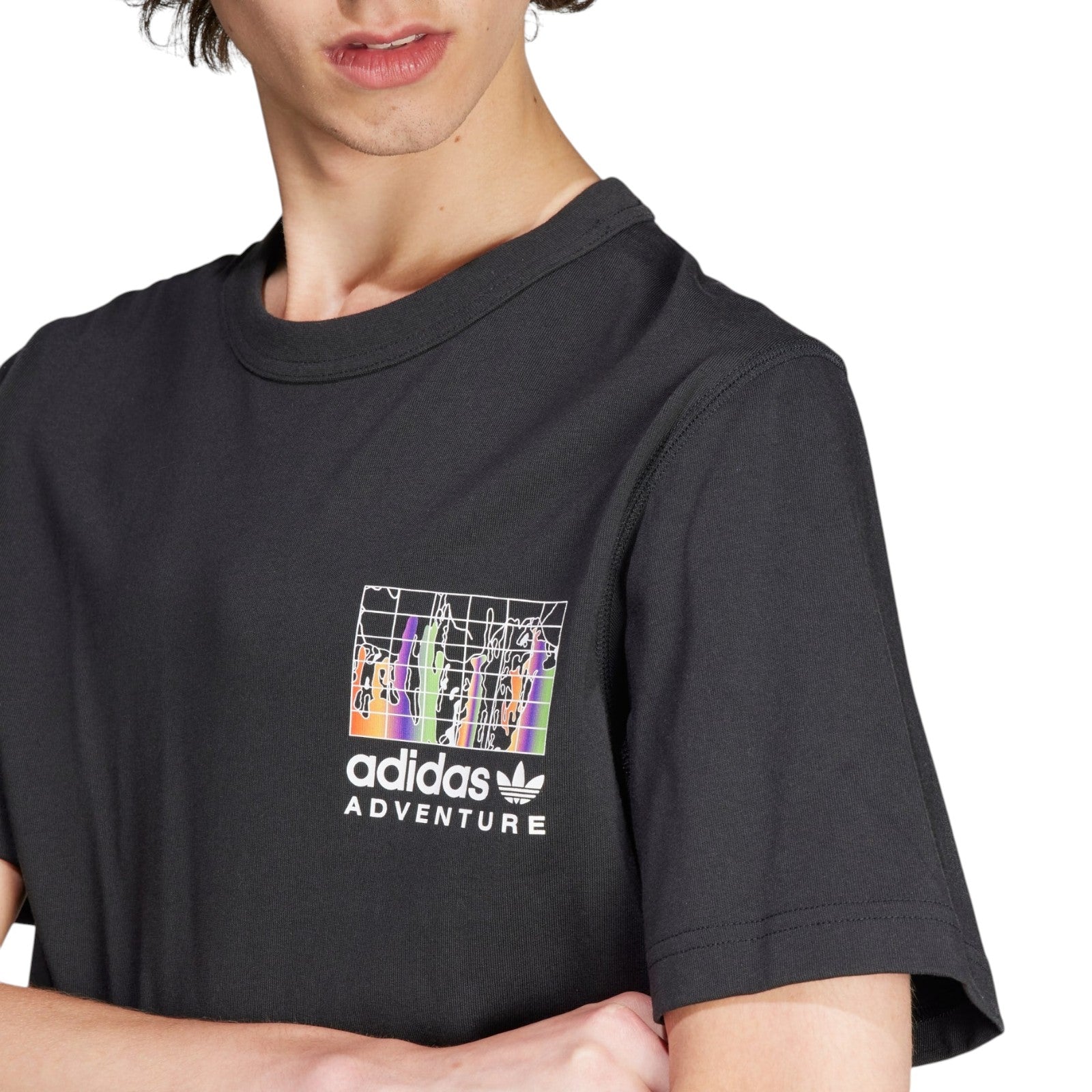 adidas Originals Adventure Graphic T-Shirt - Black