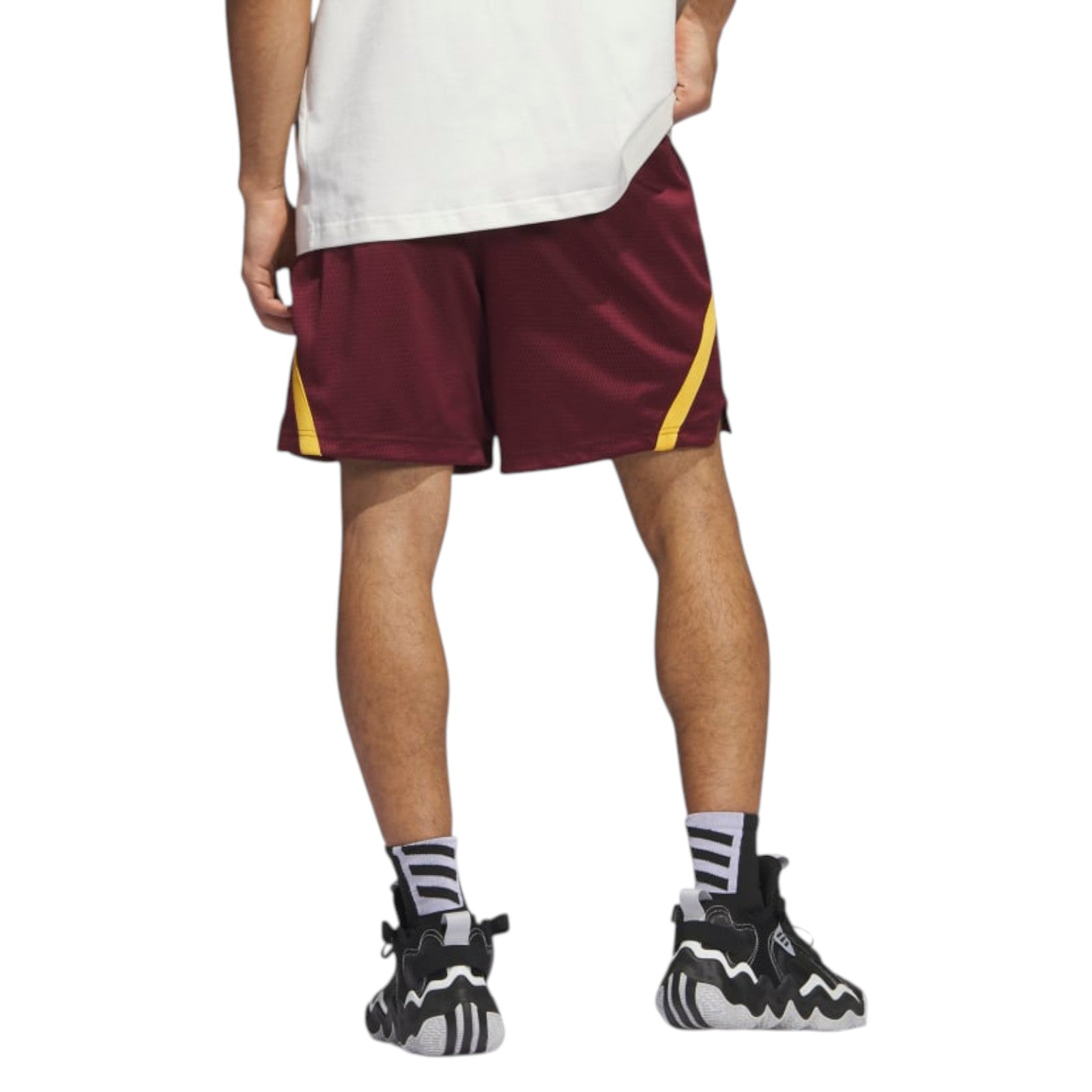 adidas Men's Select Summer Basketball Shorts - Shadow Red