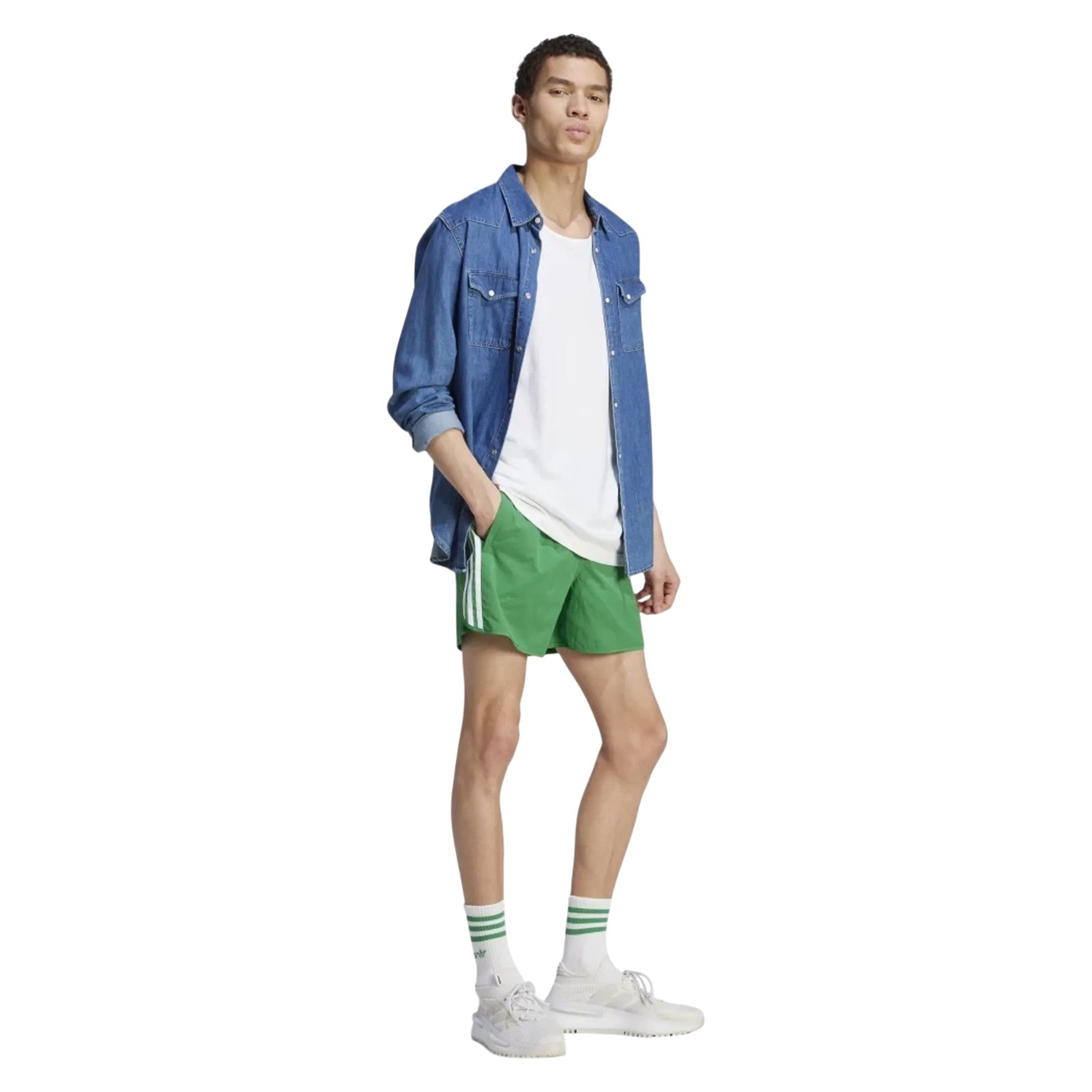 adidas Originals Adicolor Classics Sprinter Shorts - Green