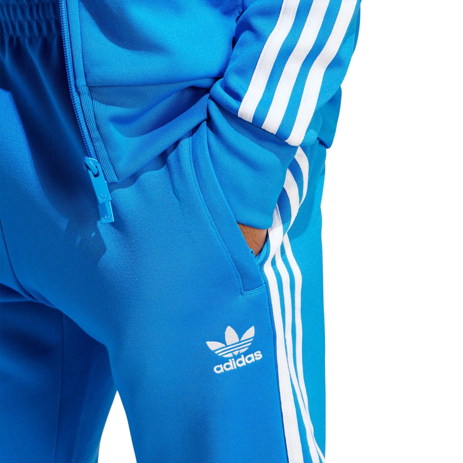 adidas Originals Men's Adicolor Classics SST Superstar Track Pants - Blue Bird