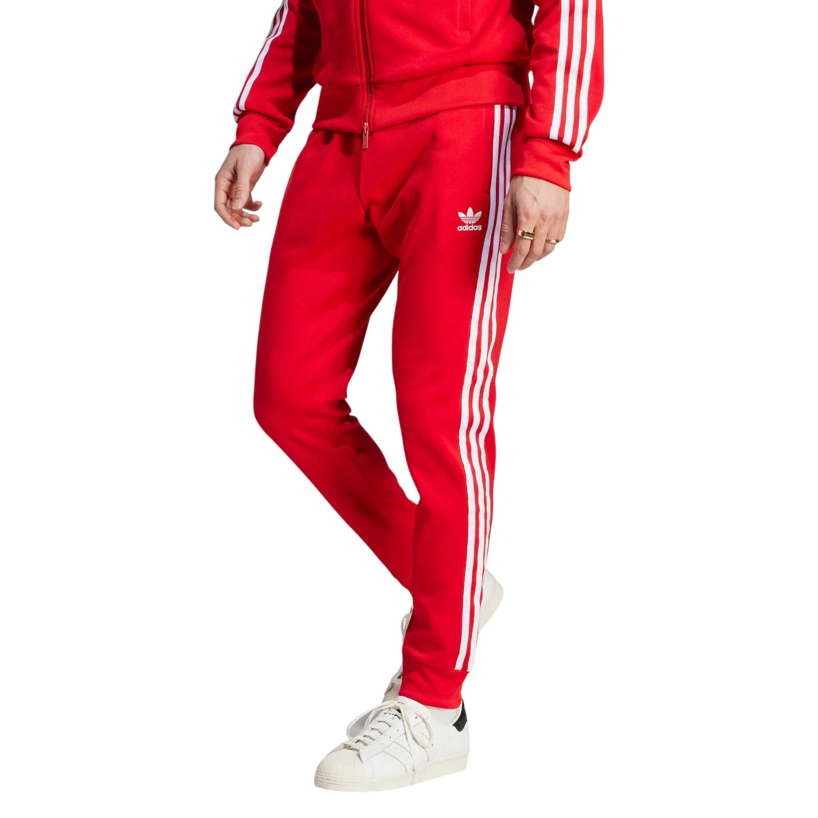 adidas Originals SST Superstar Track Pants - Better Scarlet