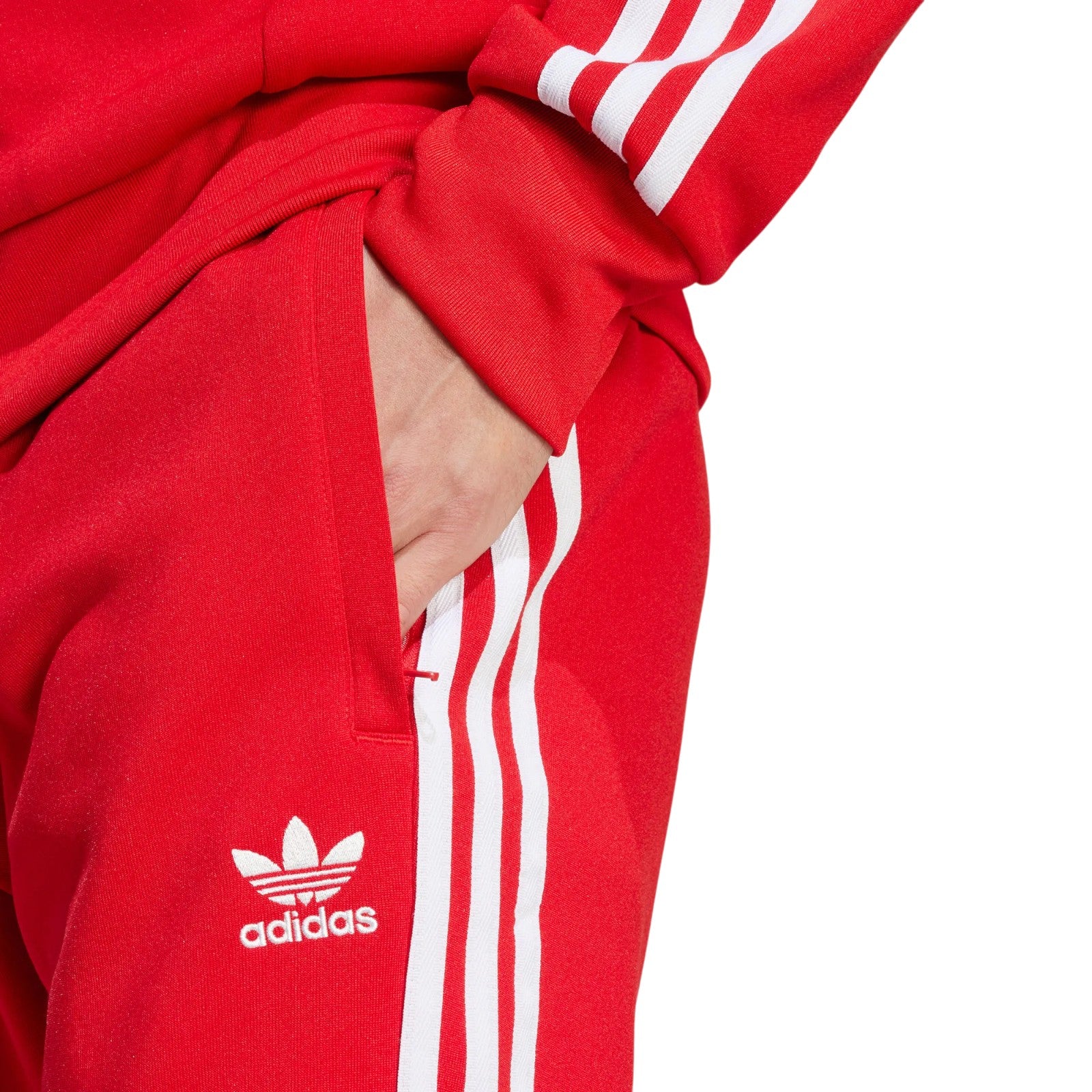 adidas Originals SST Superstar Track Pants - Better Scarlet