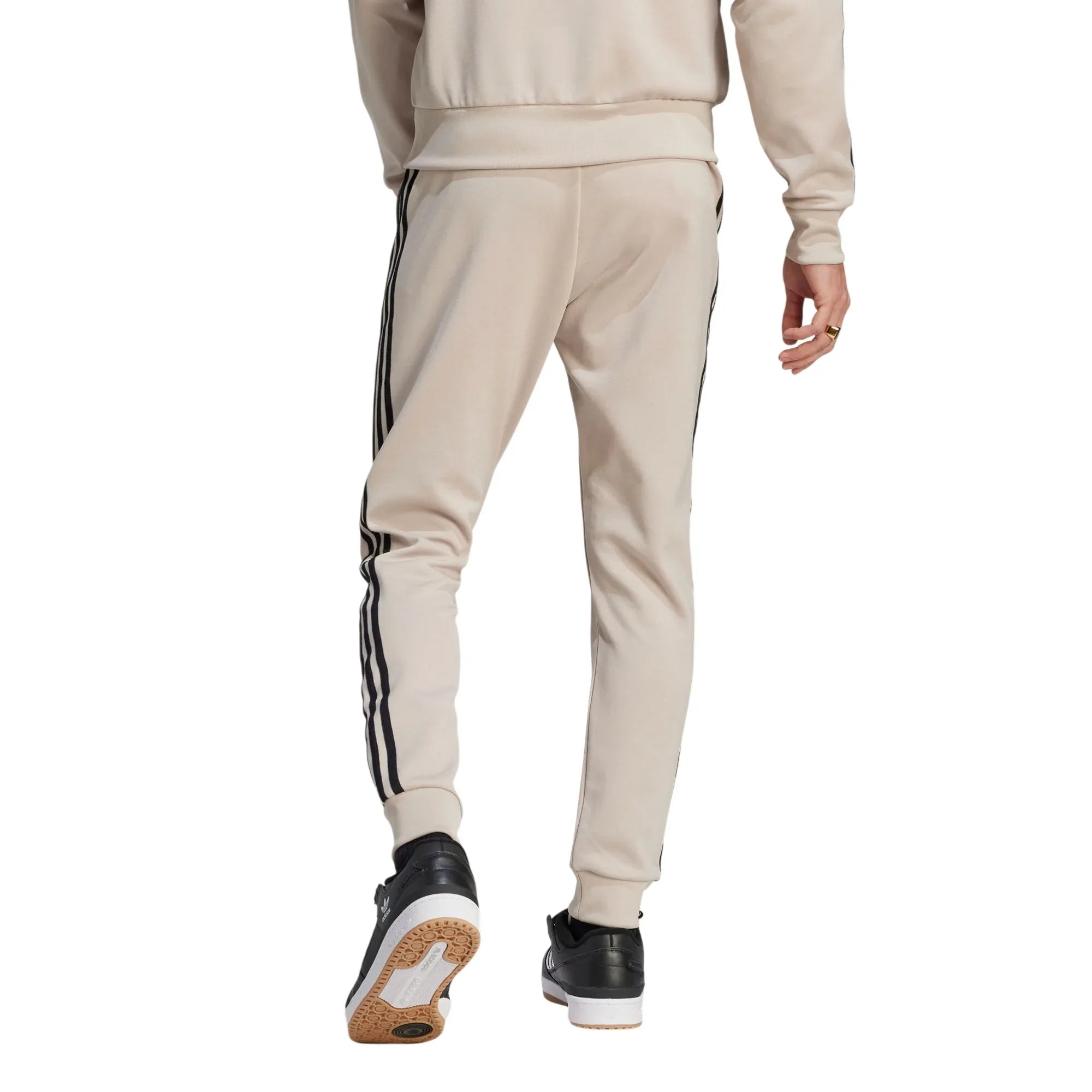 adidas Originals Superstar Track Pants - Wonder Beige / Black - ViaductClothing