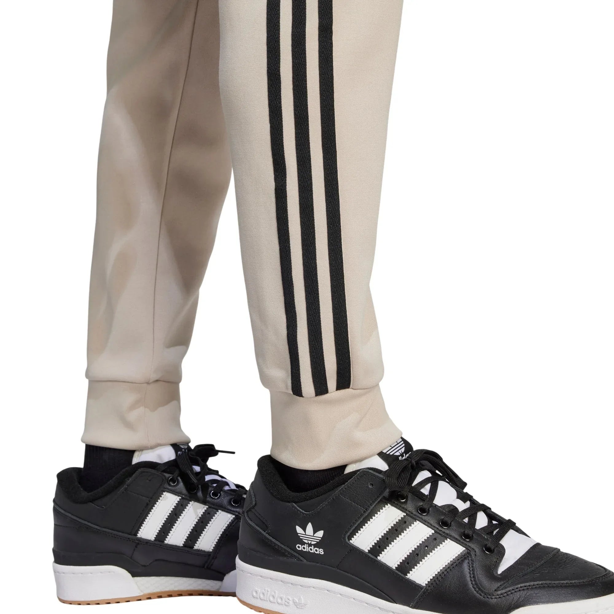adidas Originals Superstar Track Pants - Wonder Beige / Black - ViaductClothing