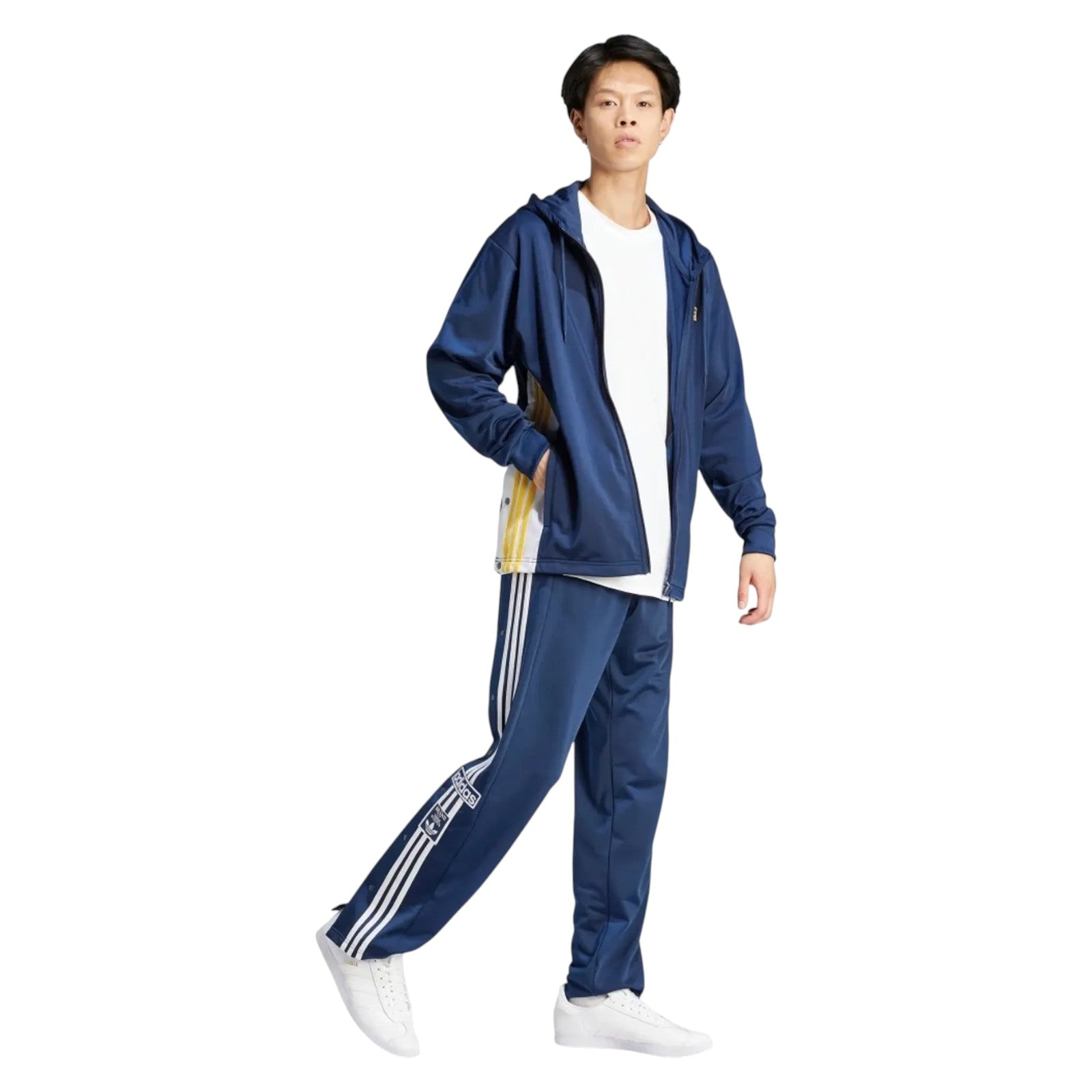 adidas Originals Men's Adicolor Adibreak Full-Zip Hoodie - Navy