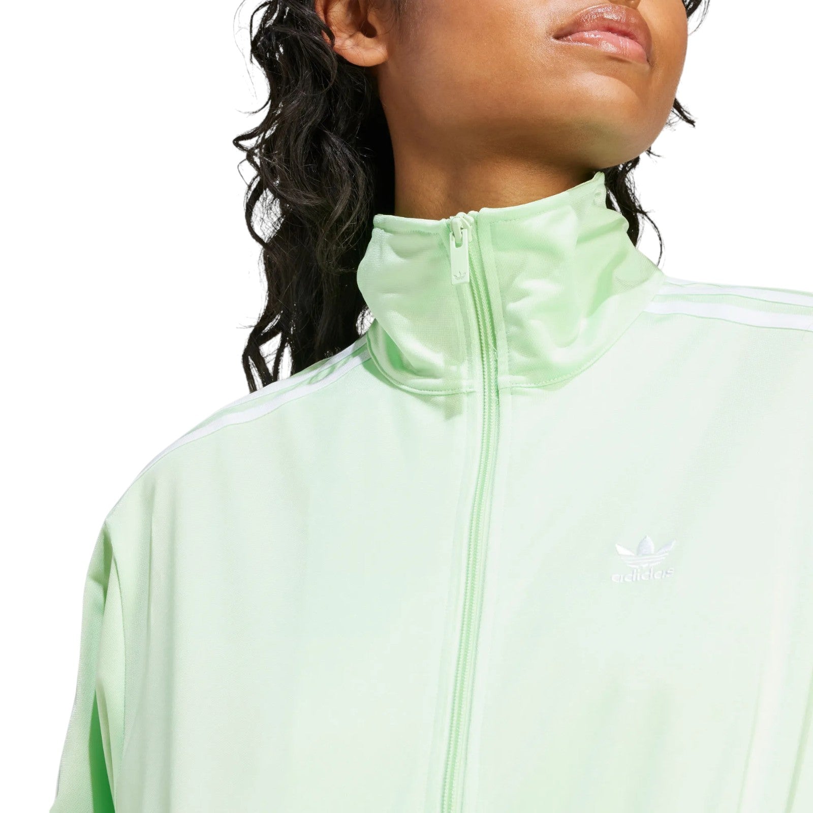 adidas Originals Women's Adicolor Classics Loose Firebird Track Top - Green