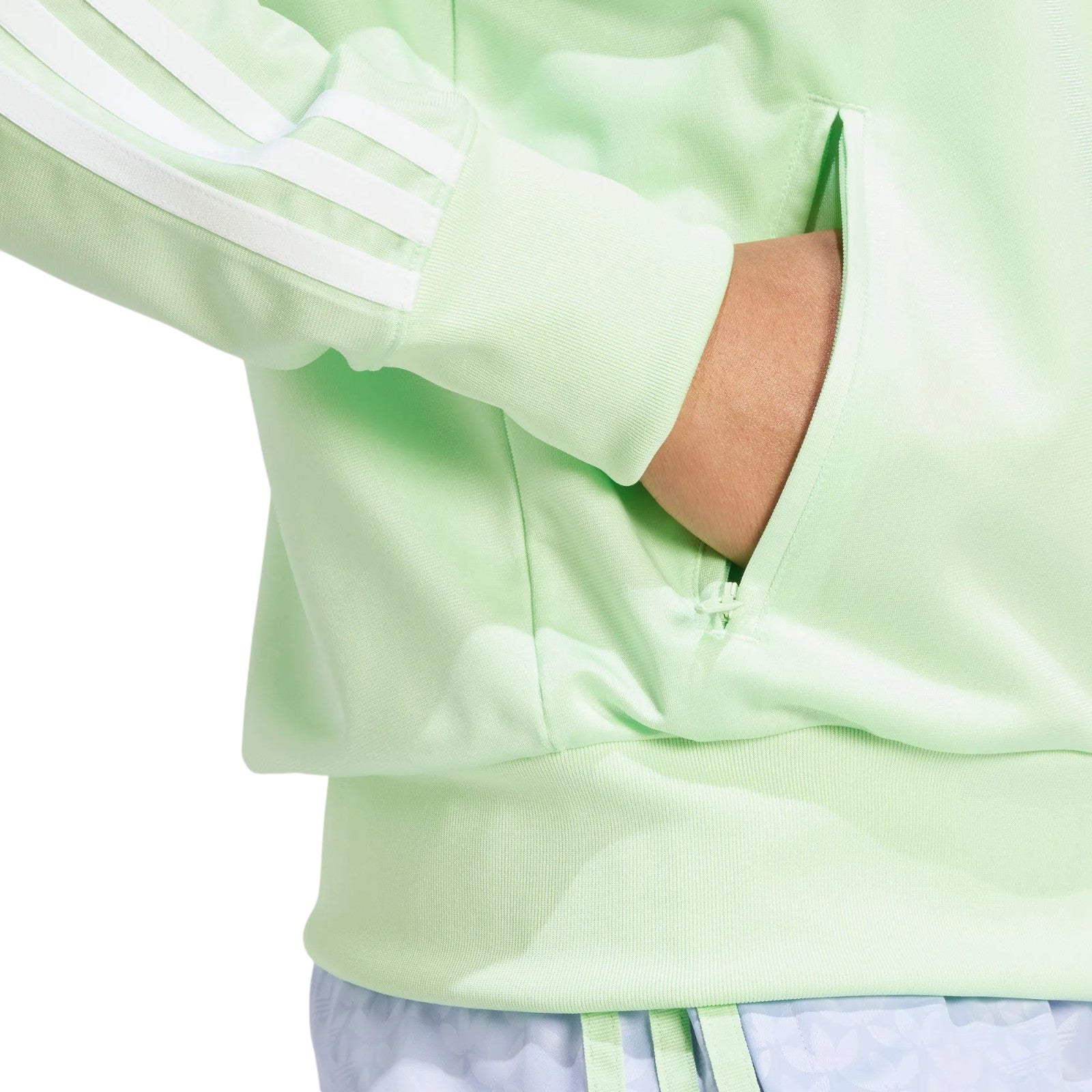 adidas Originals Women's Adicolor Classics Loose Firebird Track Top - Green