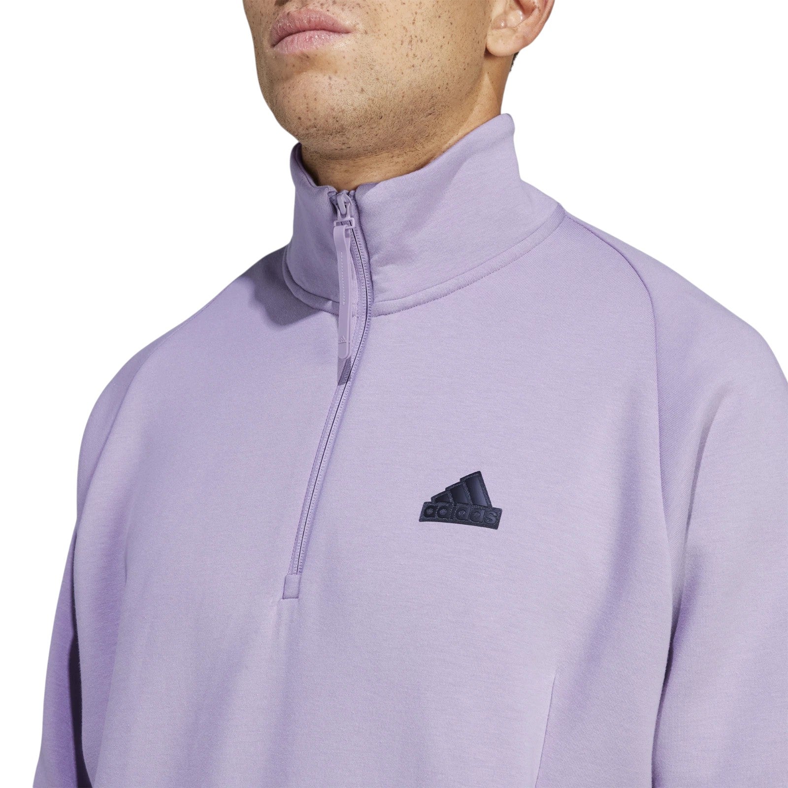 adidas Men's Z.N.E. Half-Zip Sweatshirt - Purple