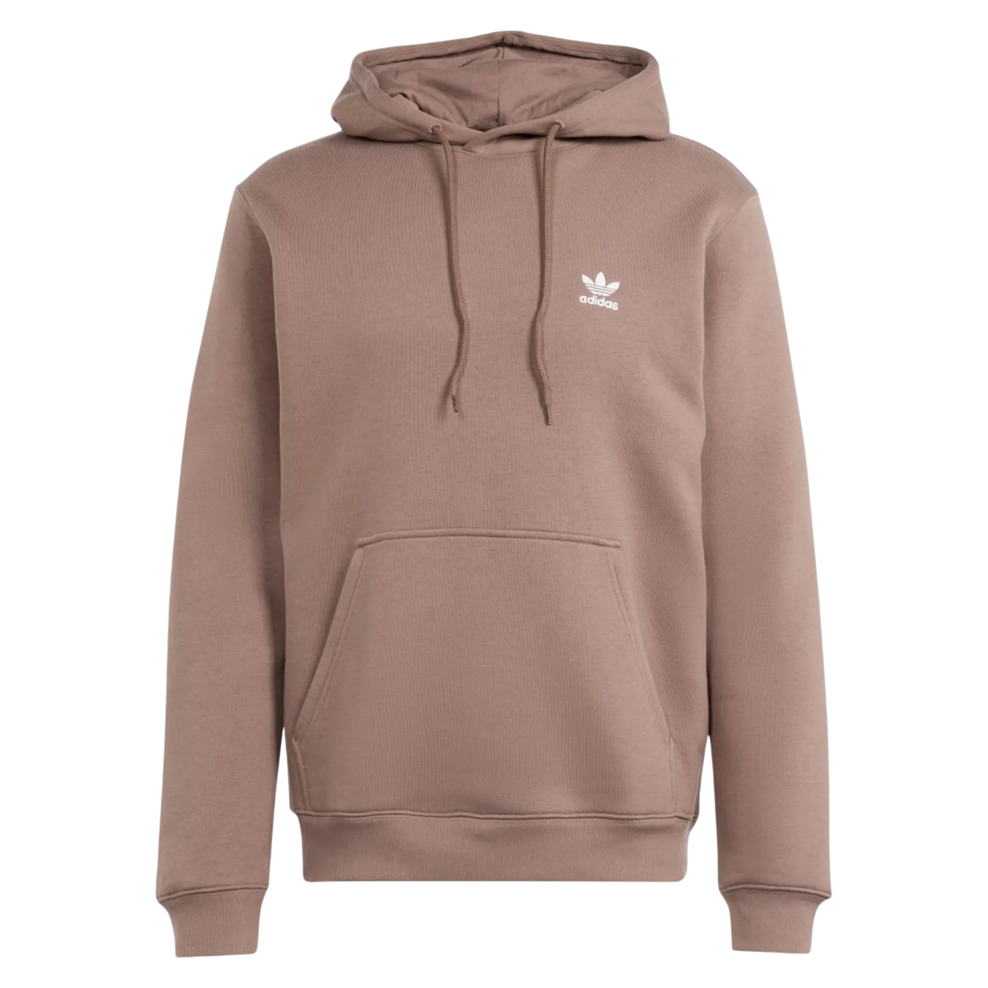 adidas Originals Men's Trefoil Essentials Hoodie - Brown