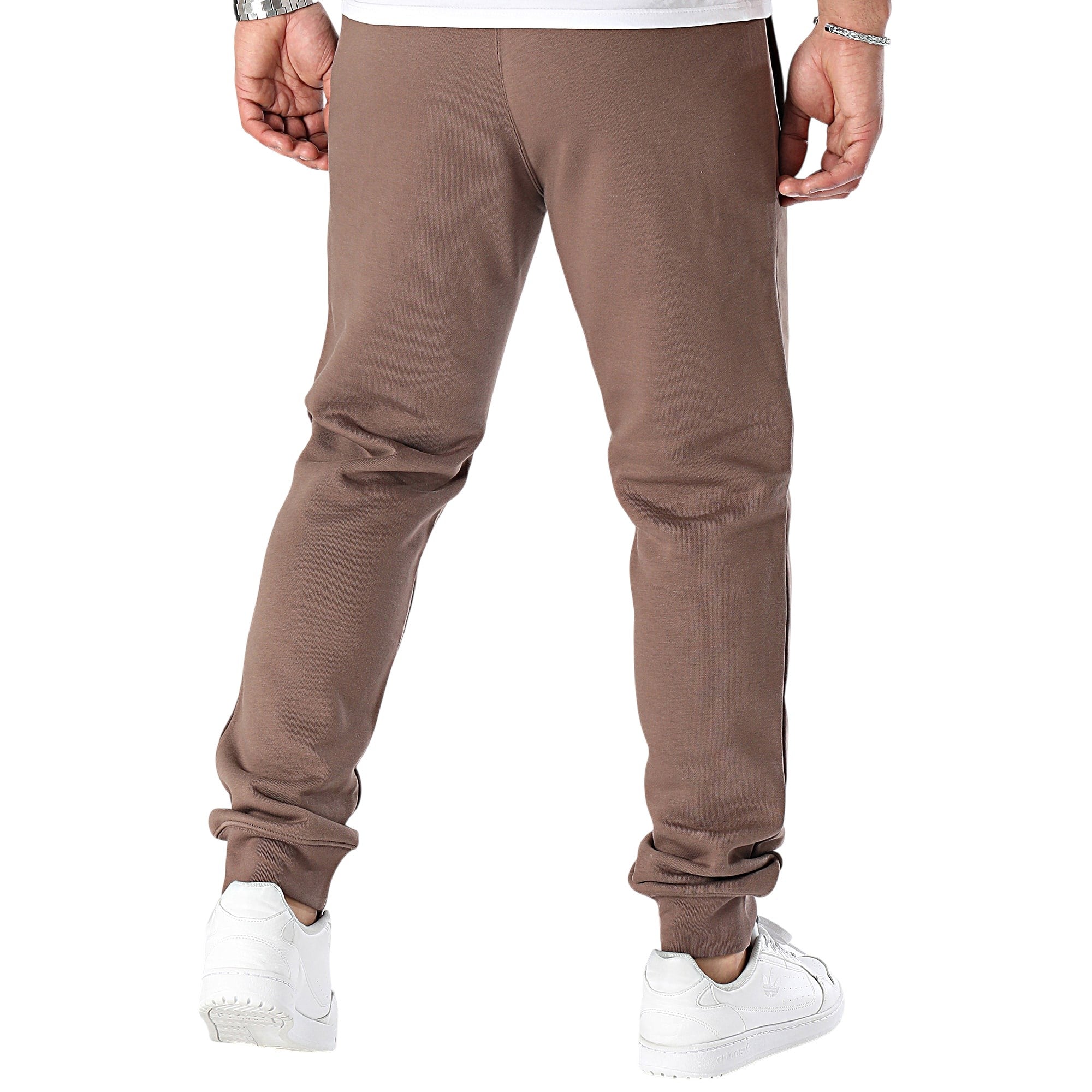 adidas Originals Men's Trefoil Essentials Track Pants - Brown