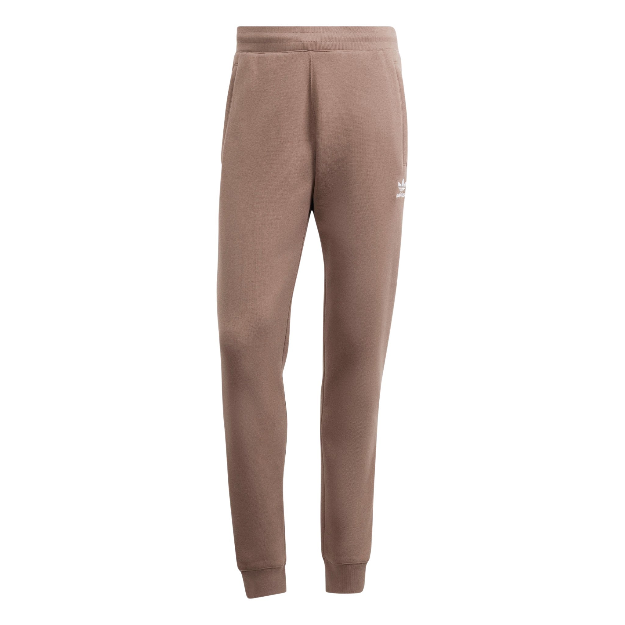 adidas Originals Men's Trefoil Essentials Track Pants - Brown