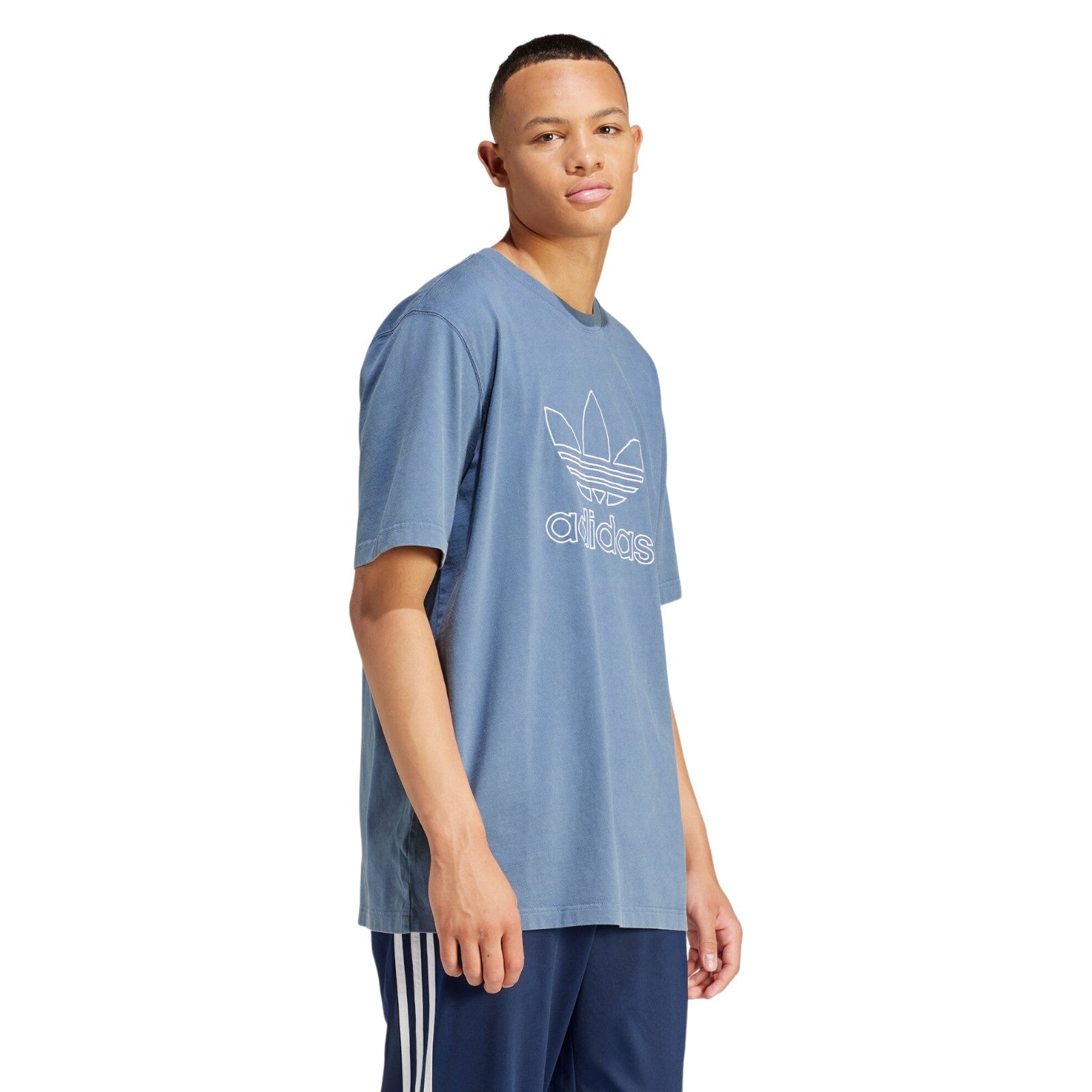 adidas Originals Adicolor Outline Trefoil T-Shirt - Blue