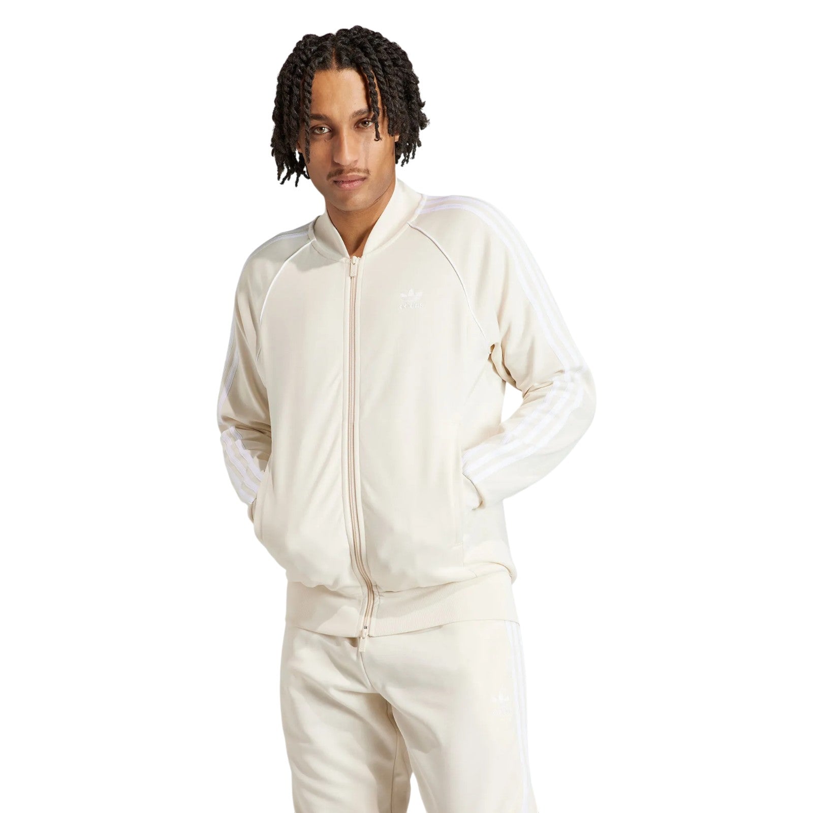 adidas Originals Men's SST Superstar Track Top - Wonder White