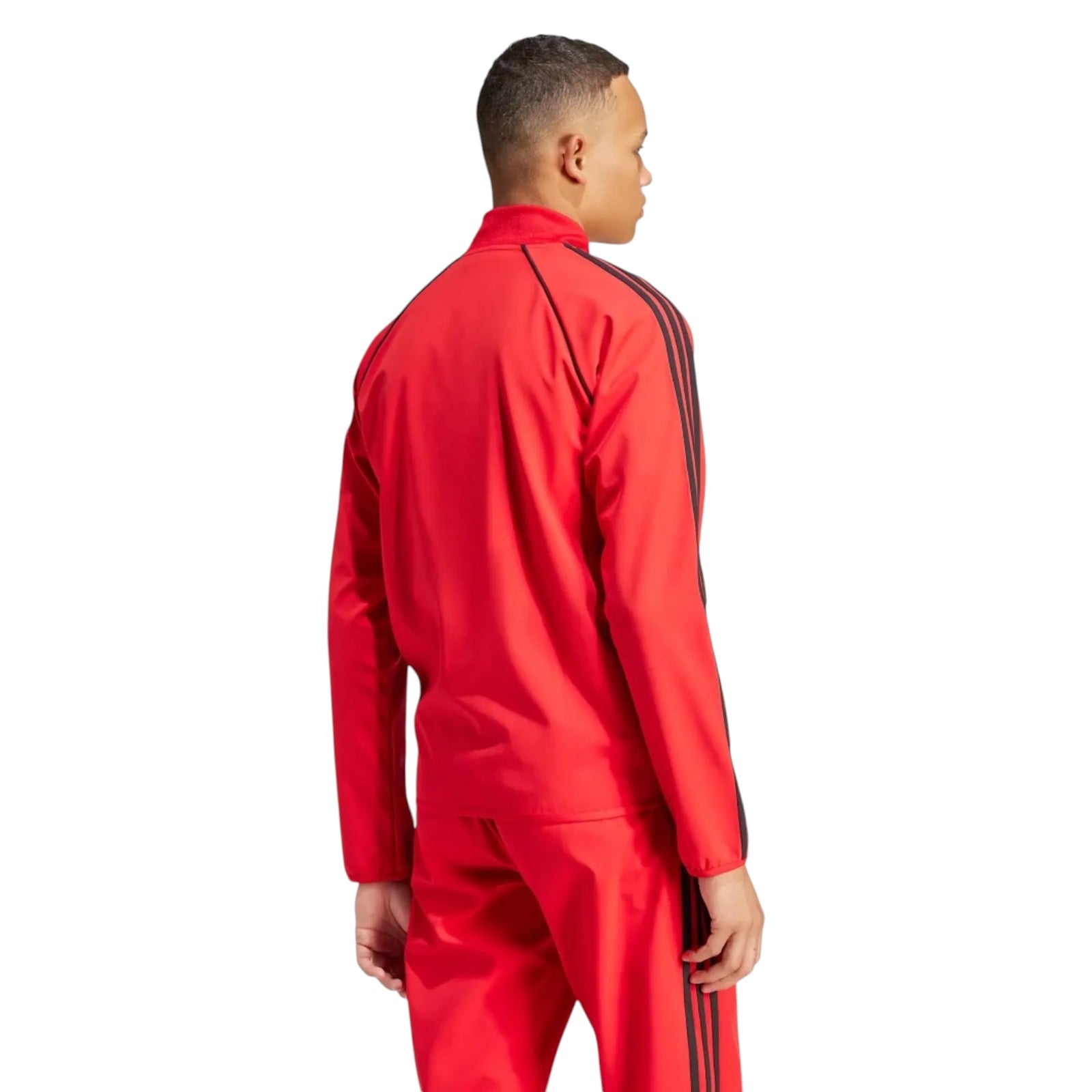 adidas Originals Men's SST Bonded Track Jacket - Red