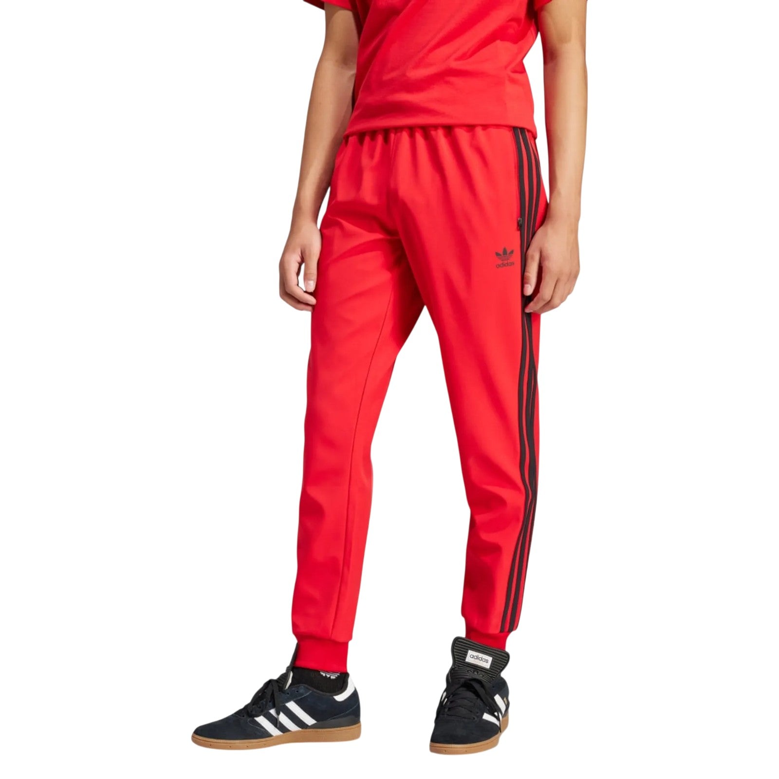 adidas Originals SST Superstar Track Pants - Better Scarlet